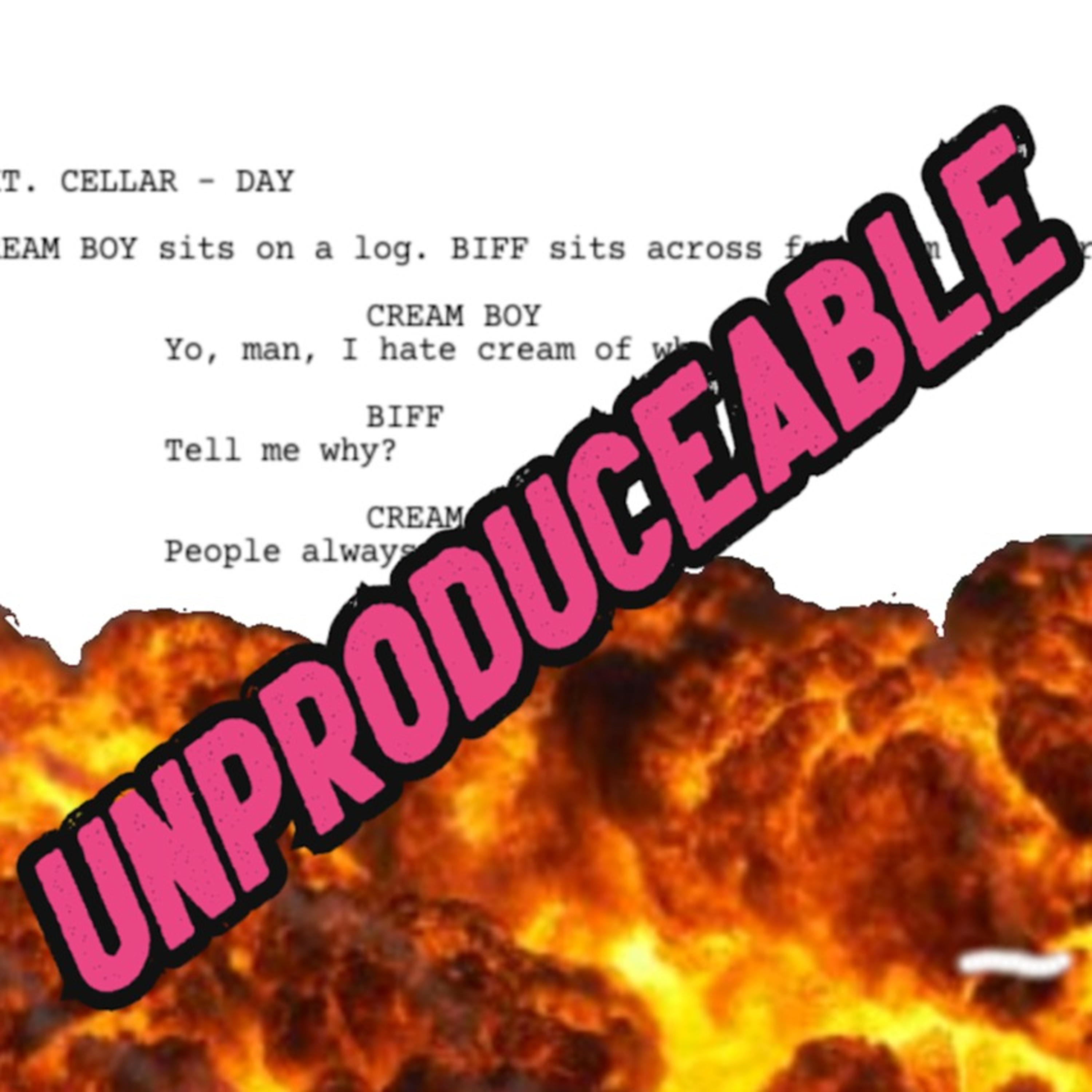Unproduceable podcast artwork