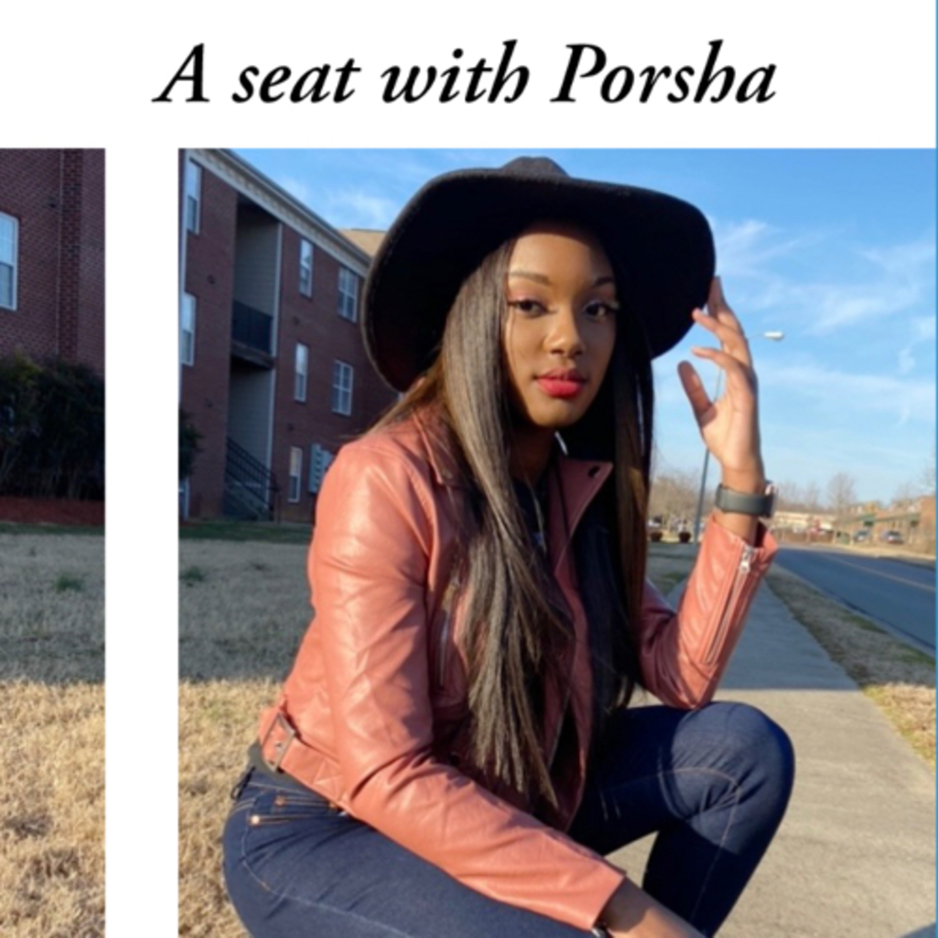 A seat with Porsha