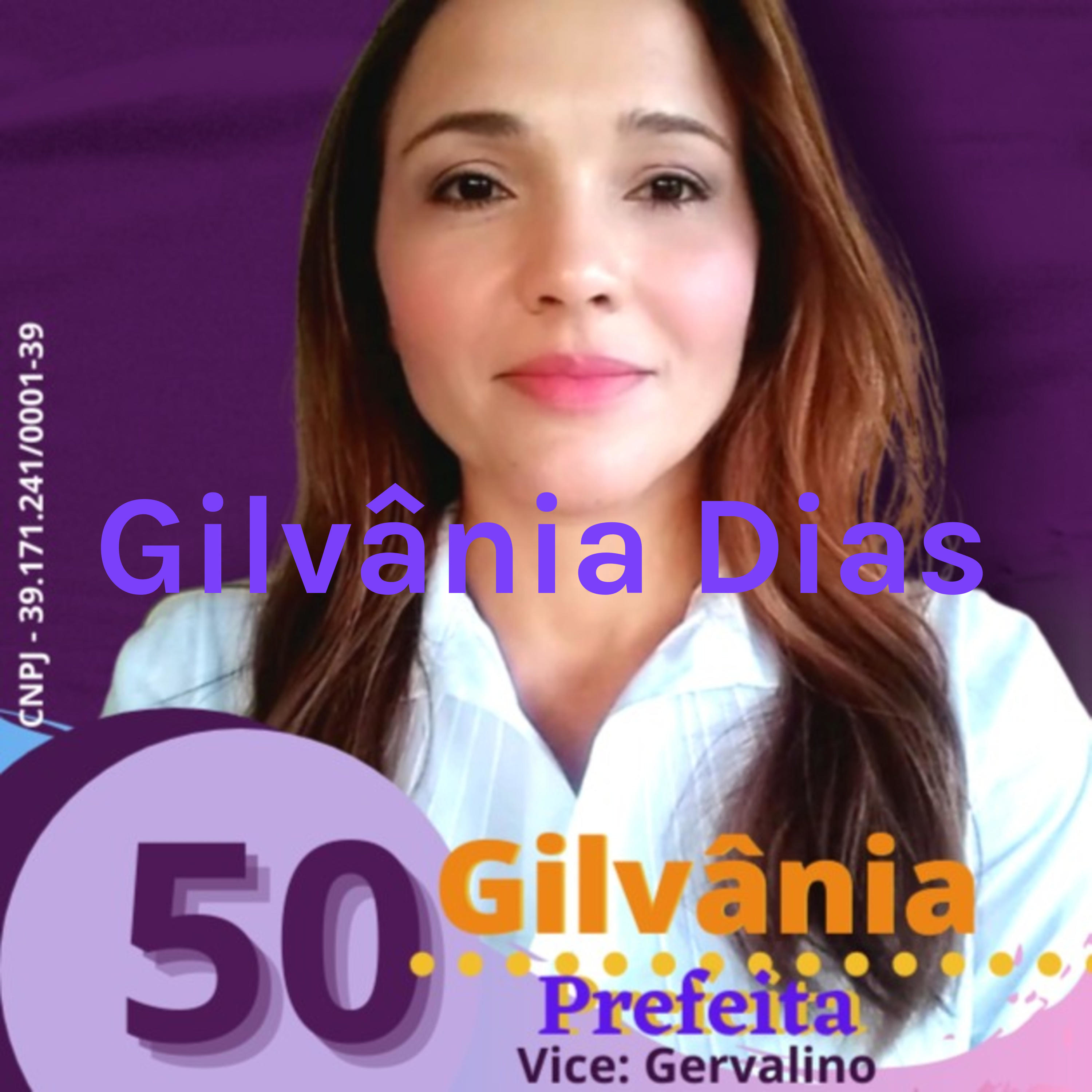 Gilvânia Dias - Prefeita 50
