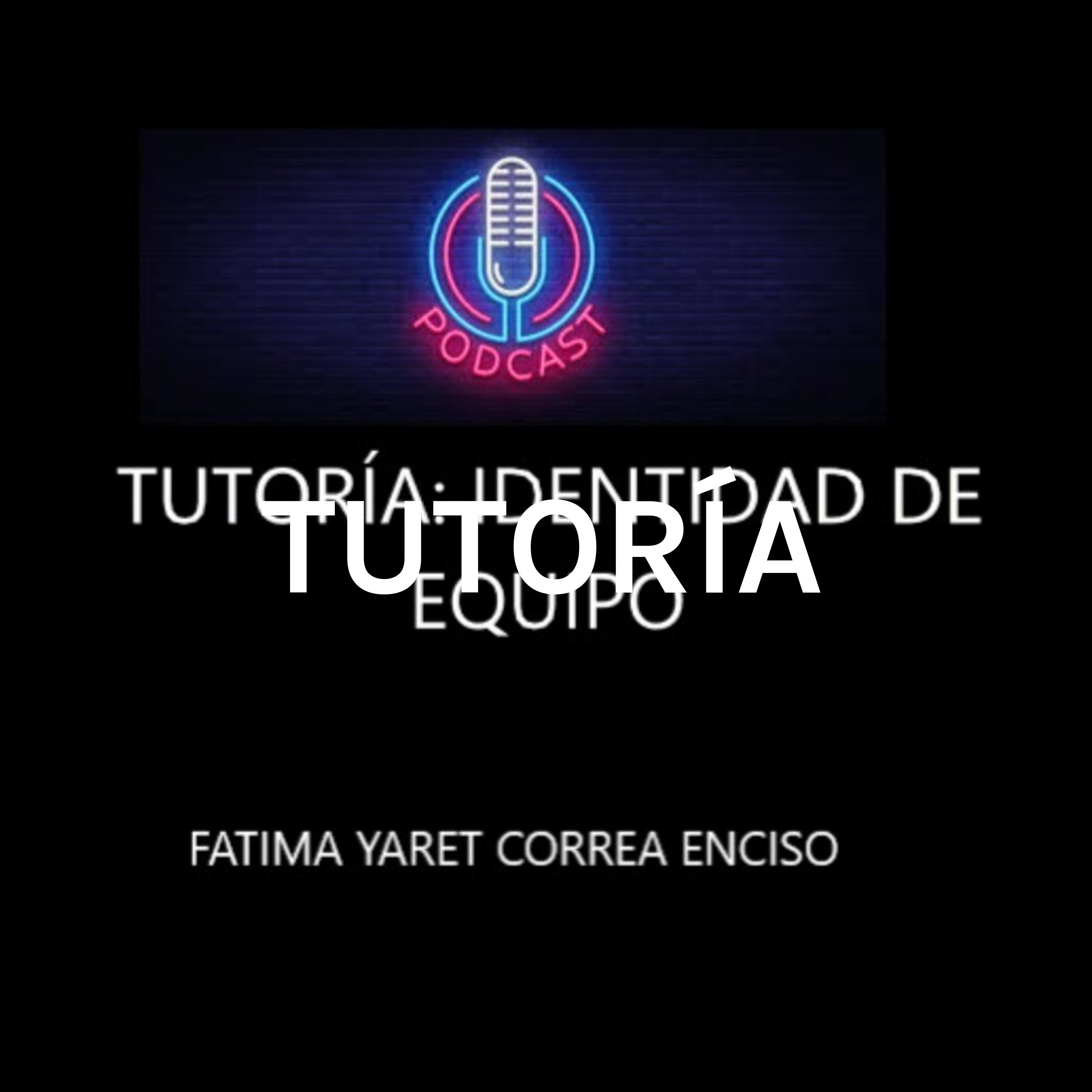 TUTORÍA: IDENTIDAD DE EQUIPO