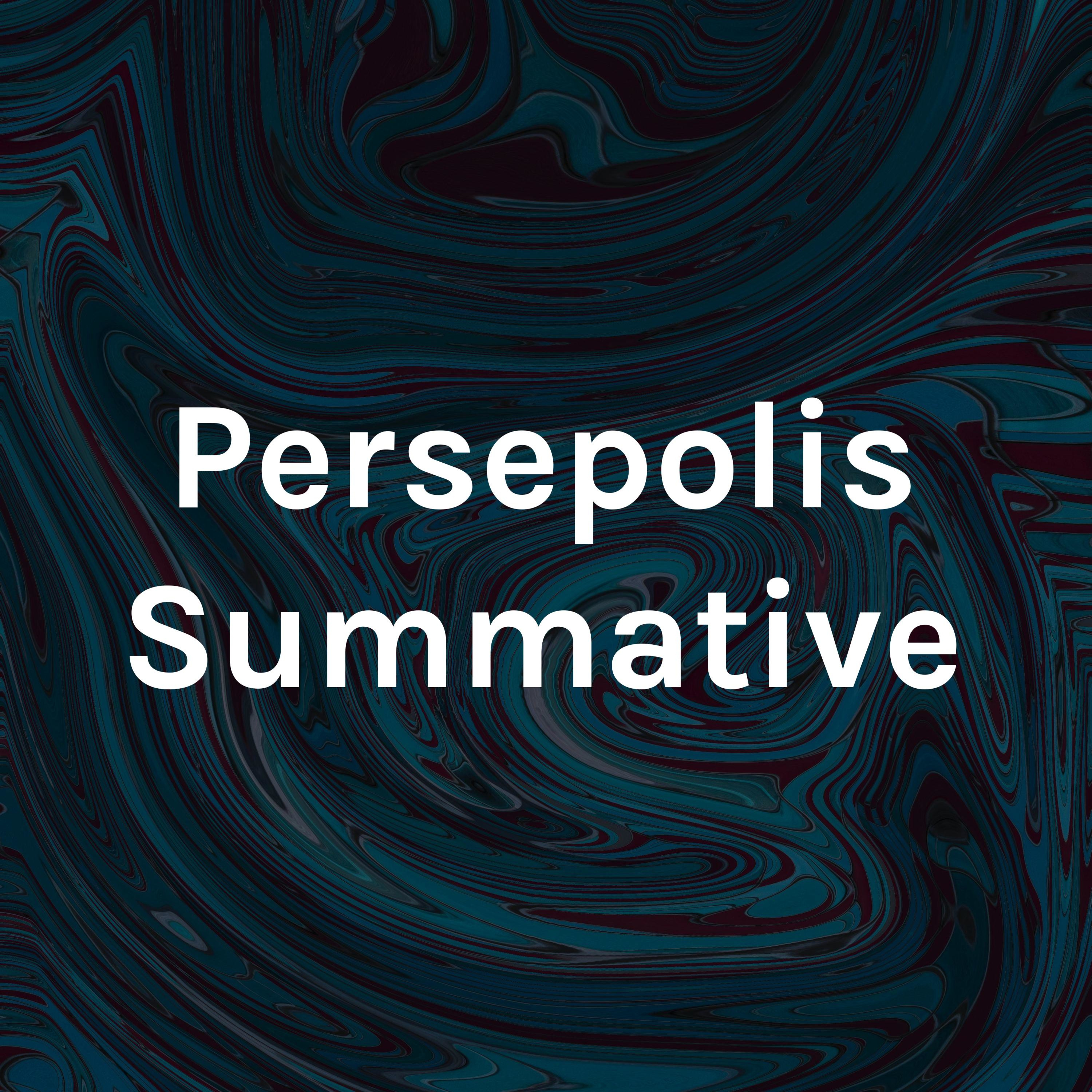 Persepolis Summative