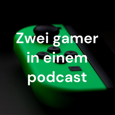 Zwei gamer in einem podcast