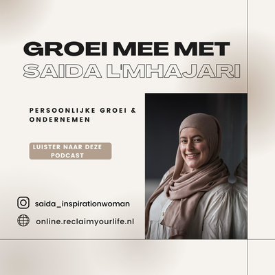 Groei mee met Saida L\'Mhajari
