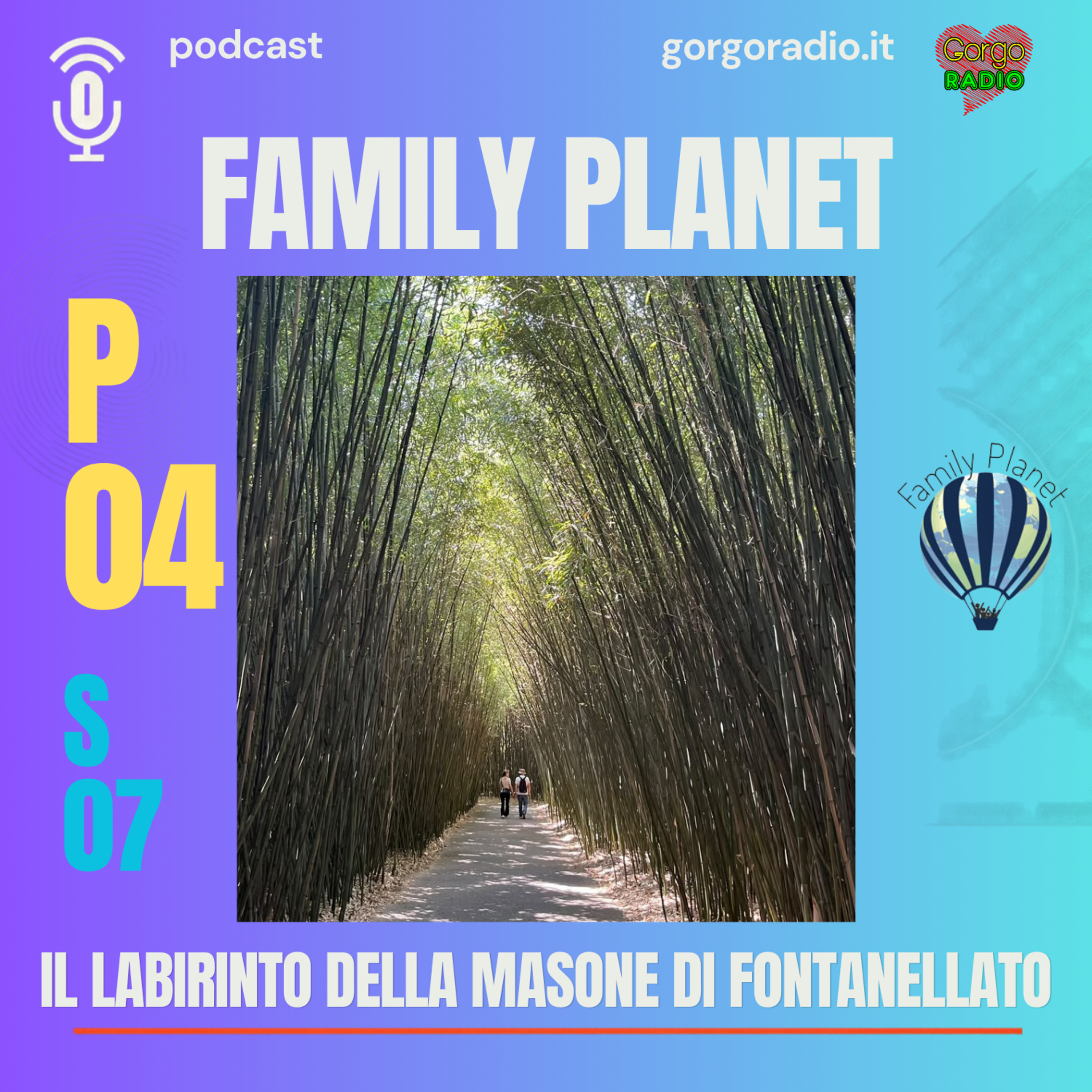 il labirinto della Masone di Fontanellato – S7-P04 #Familyplanet
