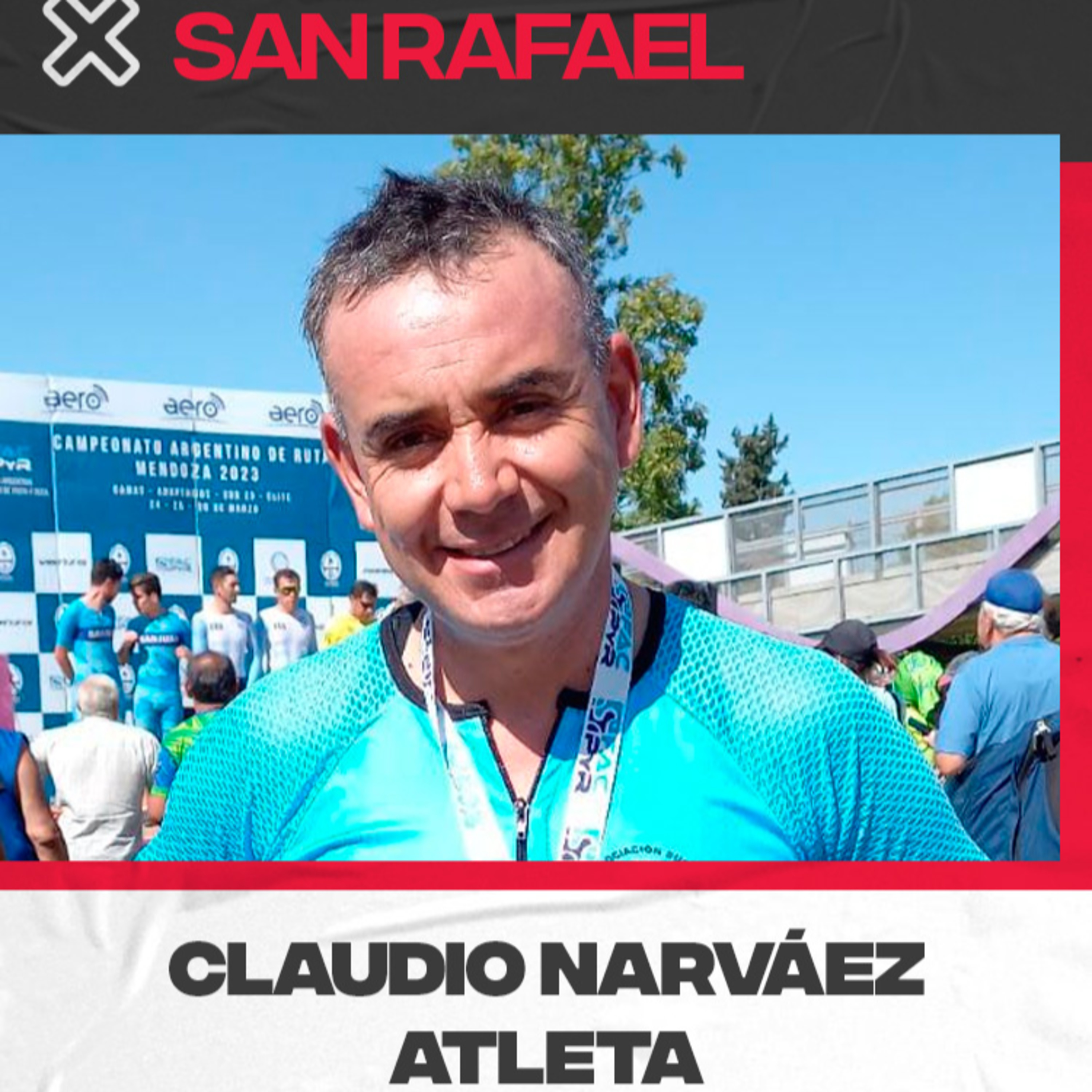 Claudio Narváez, atleta sanrafaelino, obtuvo las Medalla de plata y bronce en el Campeonato Argentino de Ruta Mendoza 2023 episode artwork