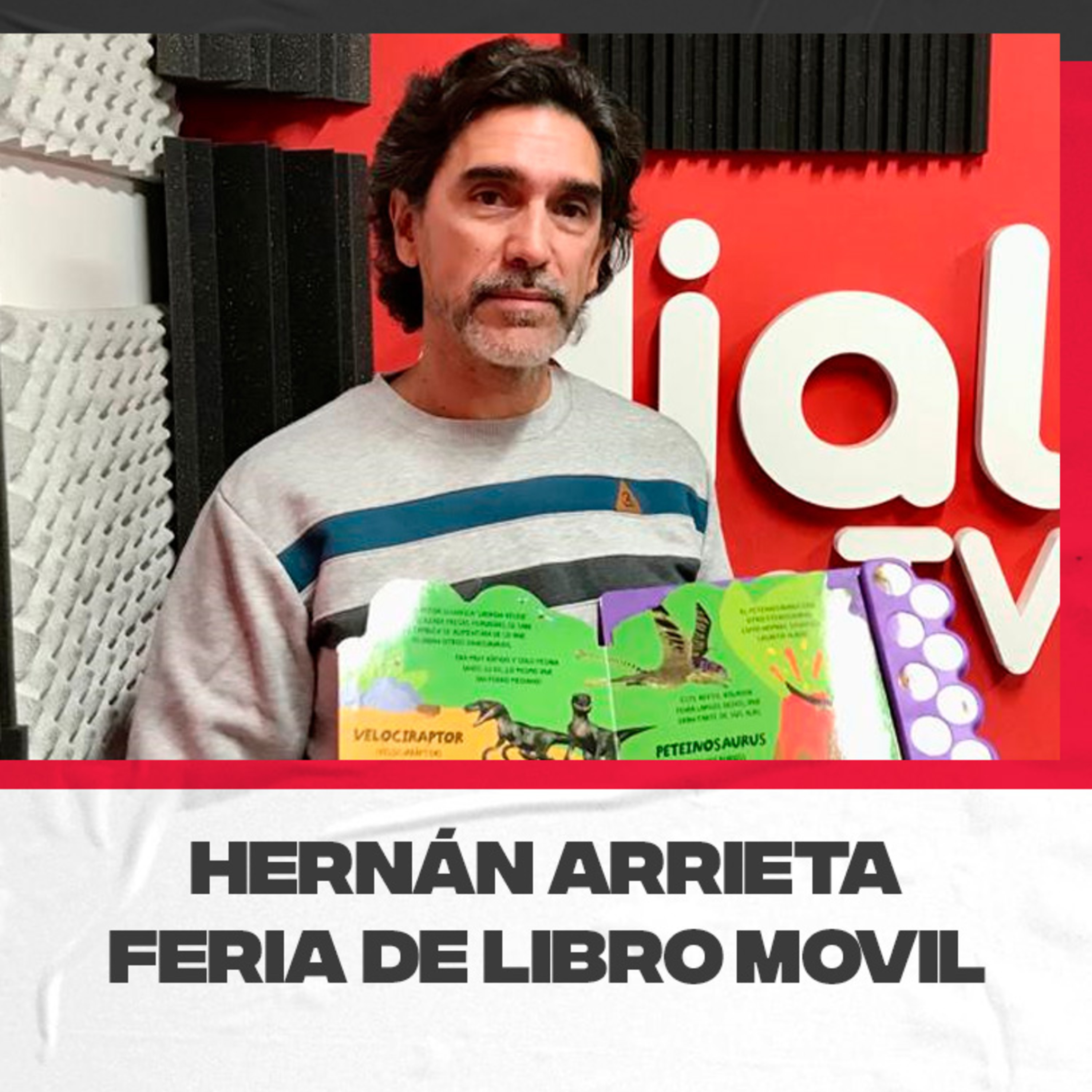 Hernán Arrieta de la Feria del Libro Móvil y las novedades para diferentes edades y clásicos episode artwork