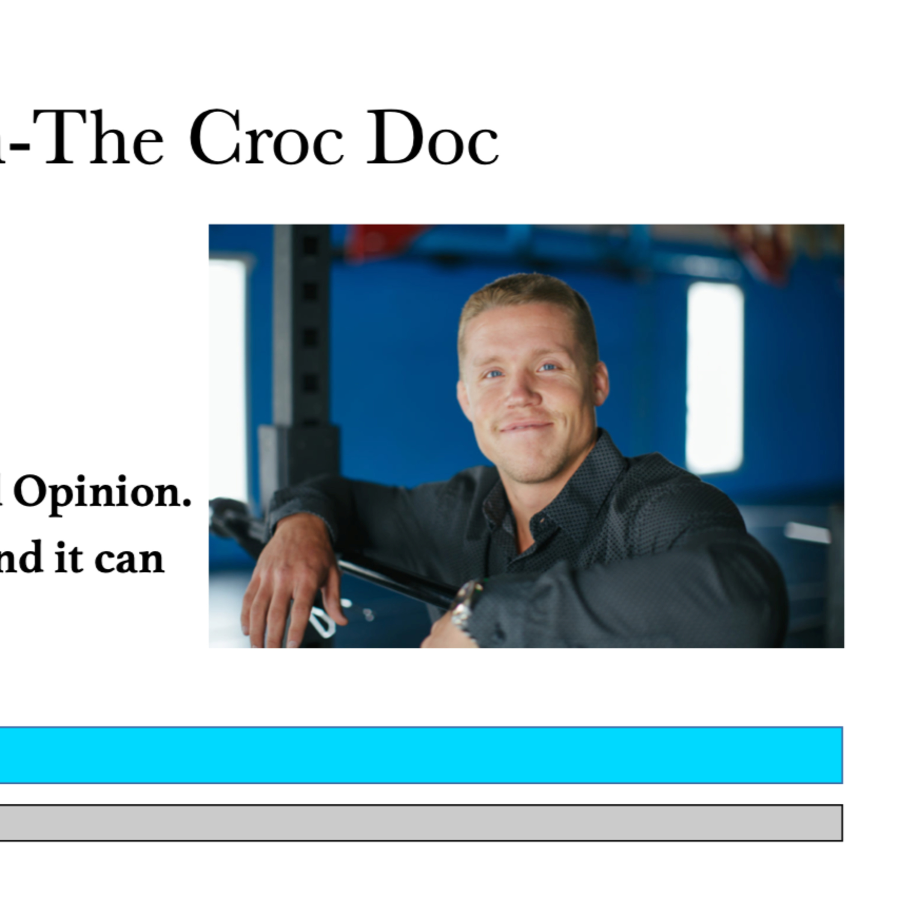 RE-EVAL: Ep. 72: Josh McLain-The Croc Doc