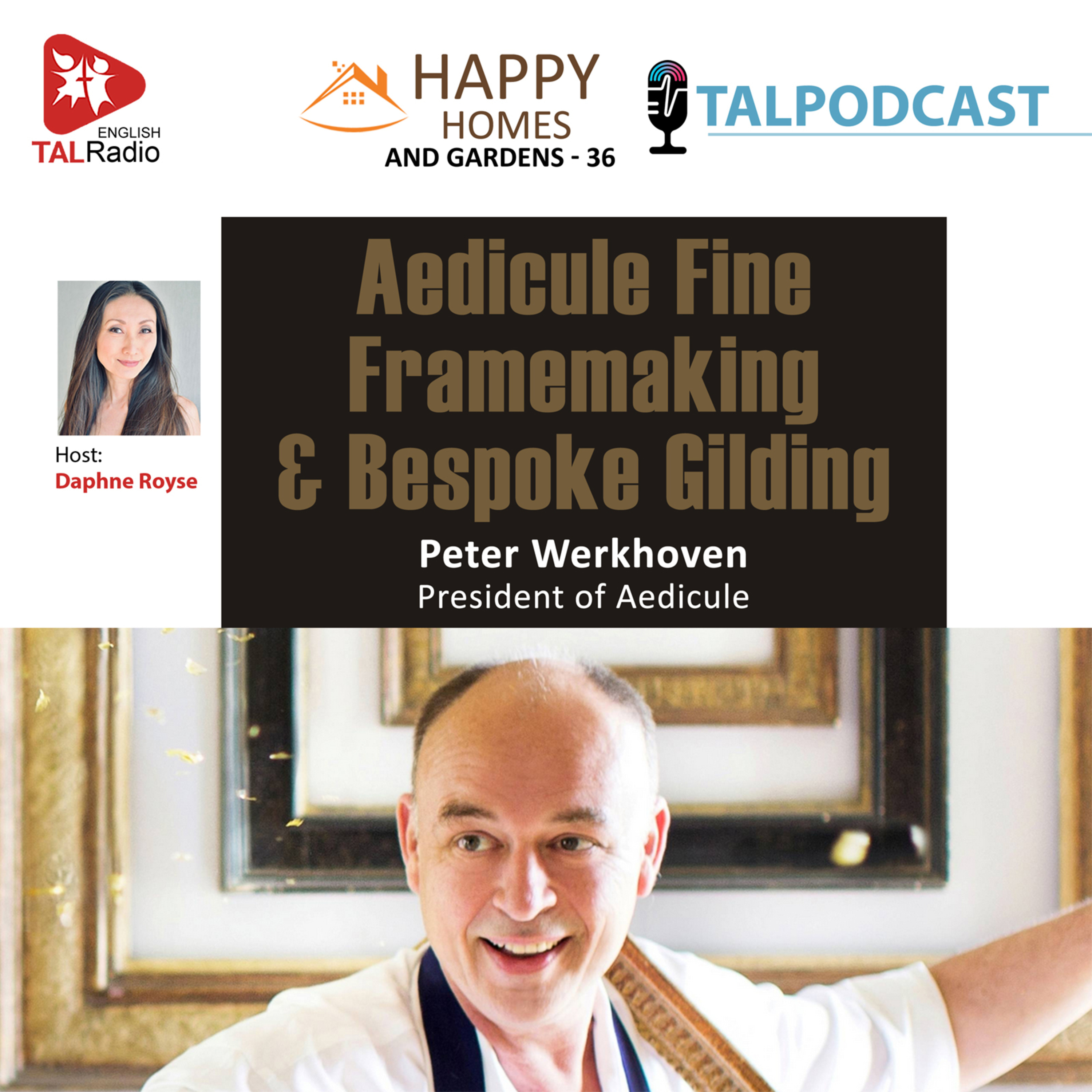 Aedicule Fine Framemaking & Bespoke Gilding | Happy Homes & Gardens - 36 episode artwork