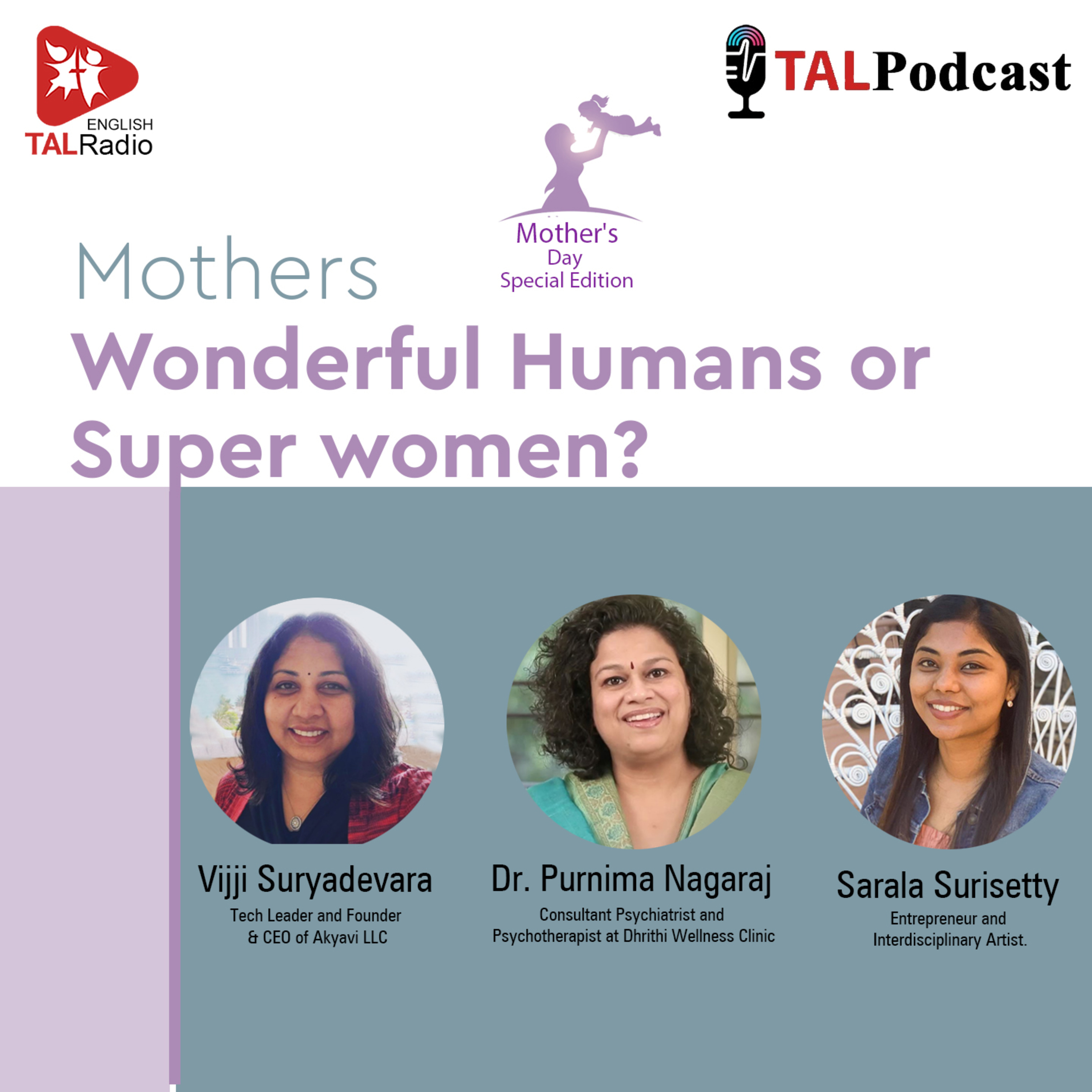 Mothers - Wonderful Humans Or Super Women | Mother's Day Special Edition episode artwork