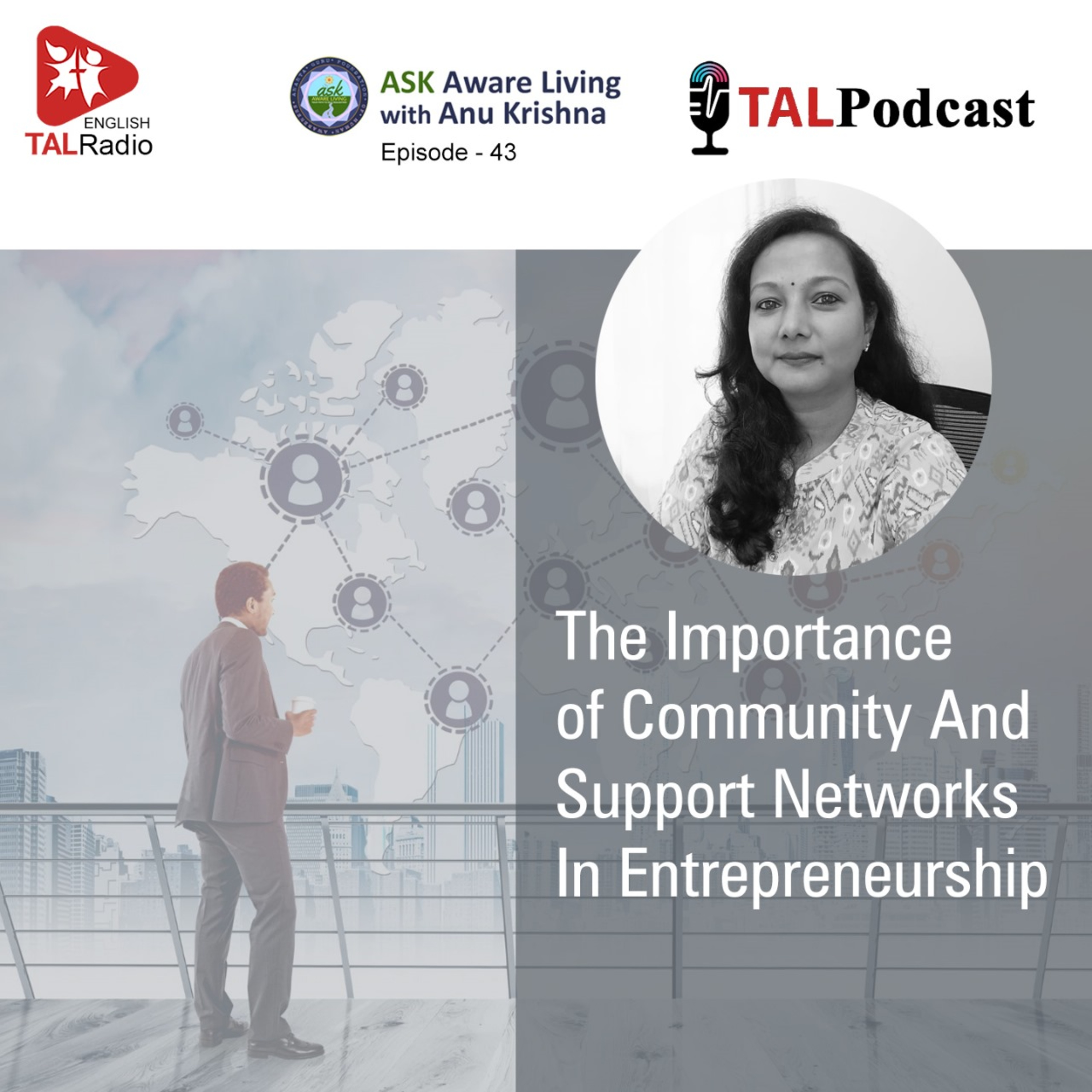 The Importance of Community & Support Networks in Entrepreneurship | Ask Aware Living - 43 episode artwork