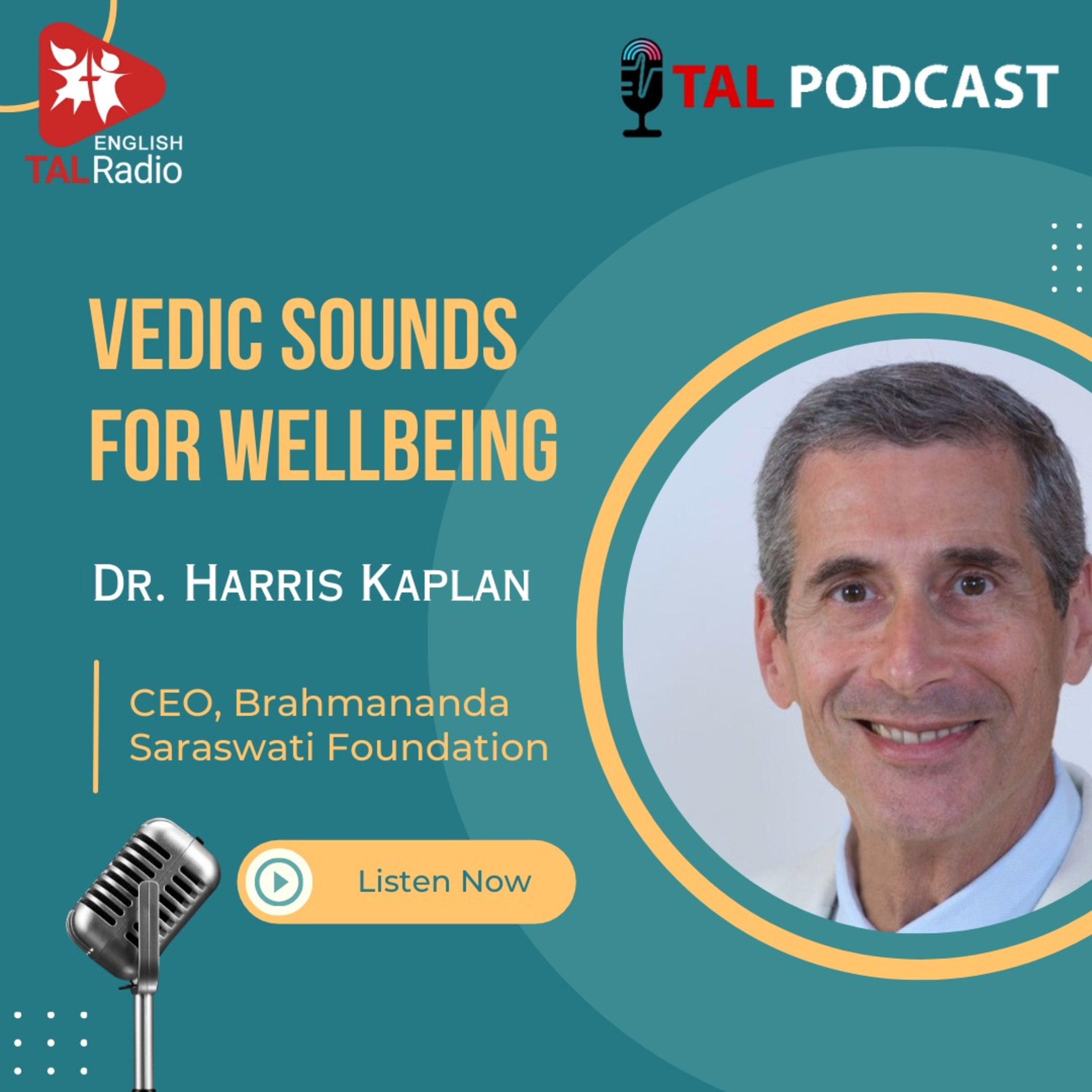 Vedic Sounds of Wellbeing | Special Interview with Dr.Harris Kaplan episode artwork