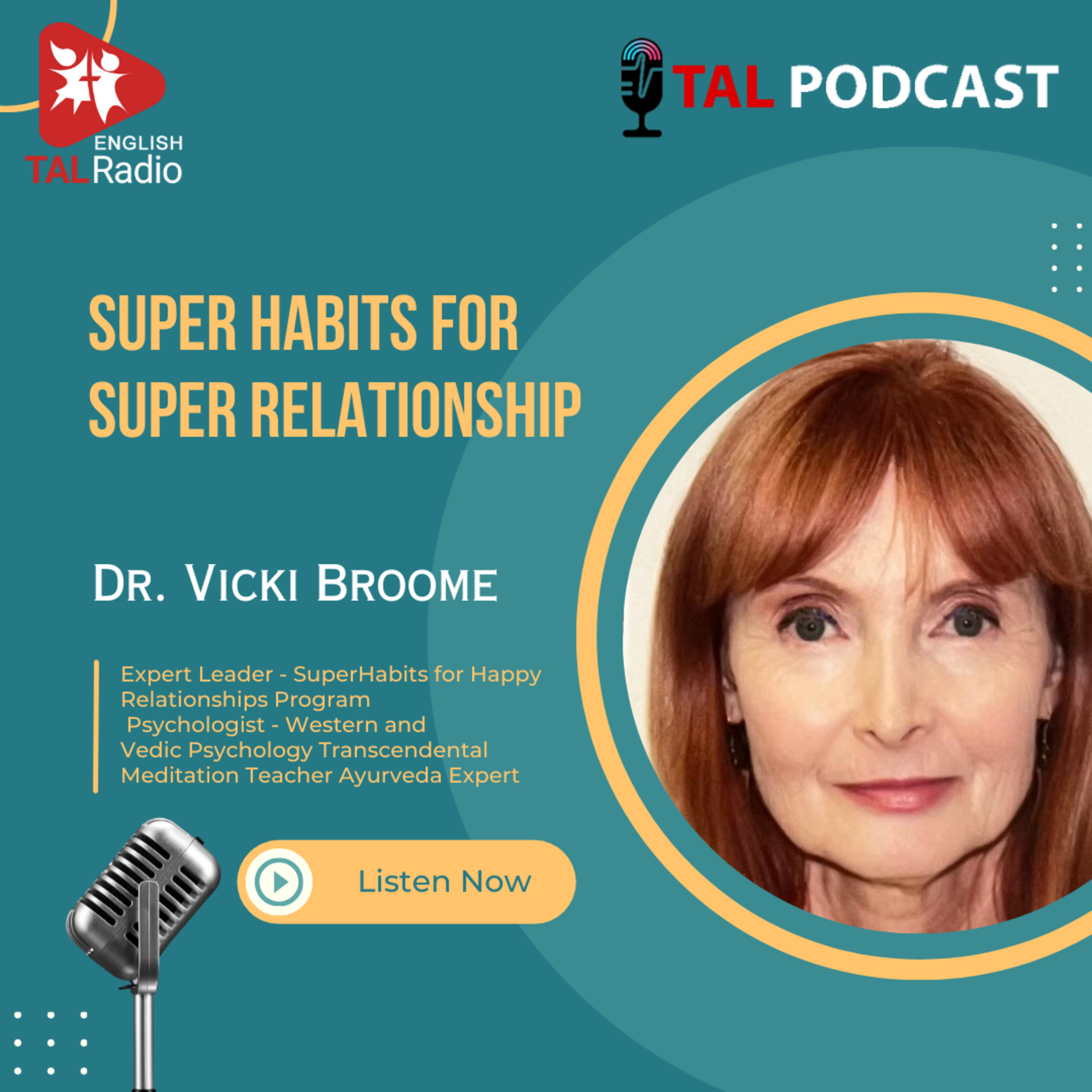 Super Habits For Super Relationship | Special Interview With Dr.Vicki Broome episode artwork