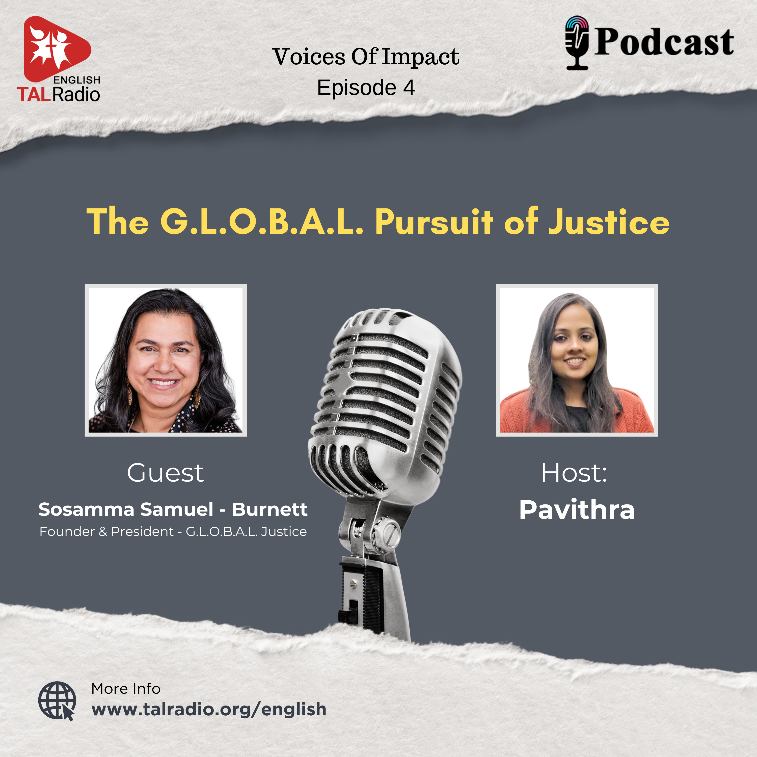 The G.L.O.B.A.L. Pursuit of Justice | Voices Of Imoact - 4 episode artwork