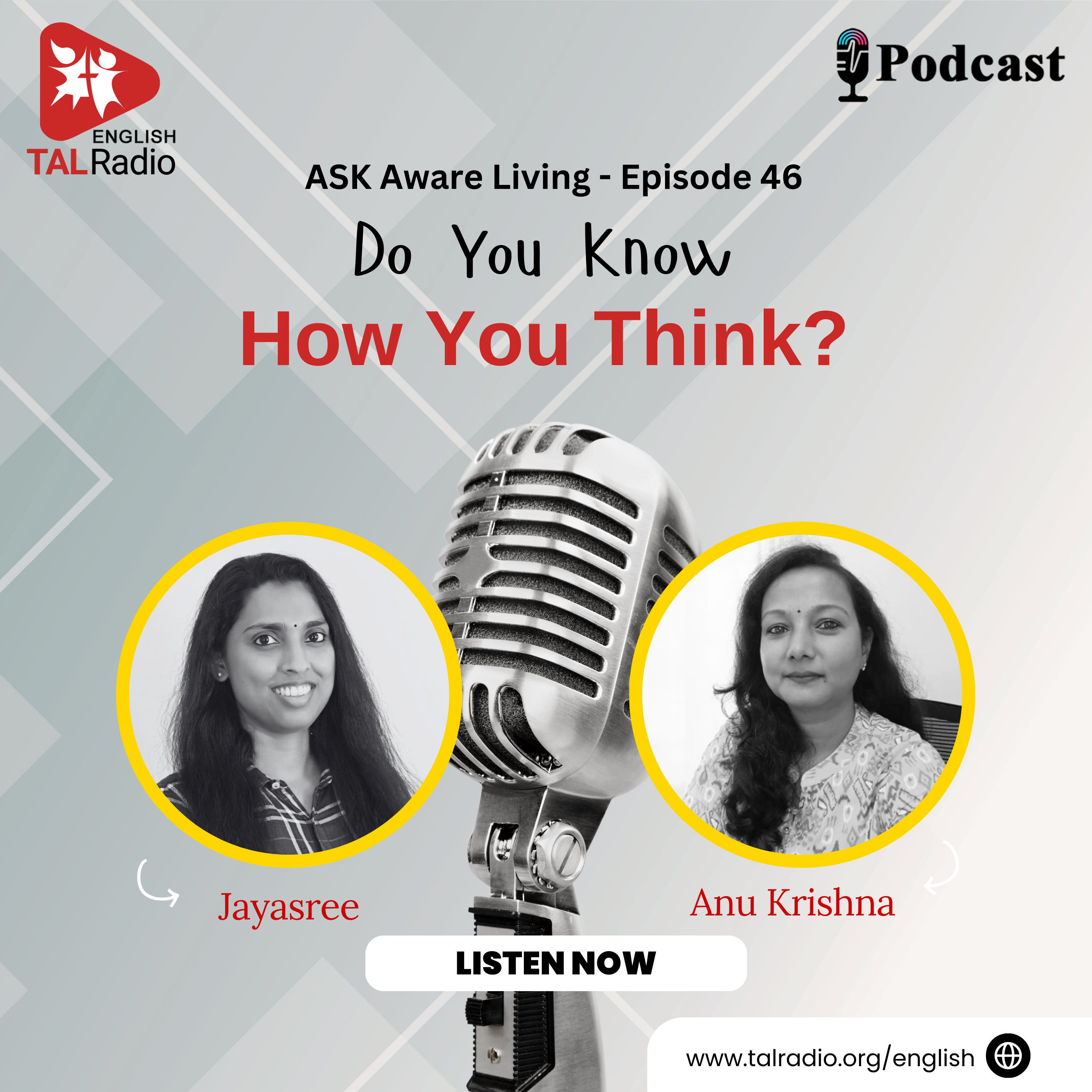 Do You Know How You Think? | ASK Aware Living - 46 episode artwork