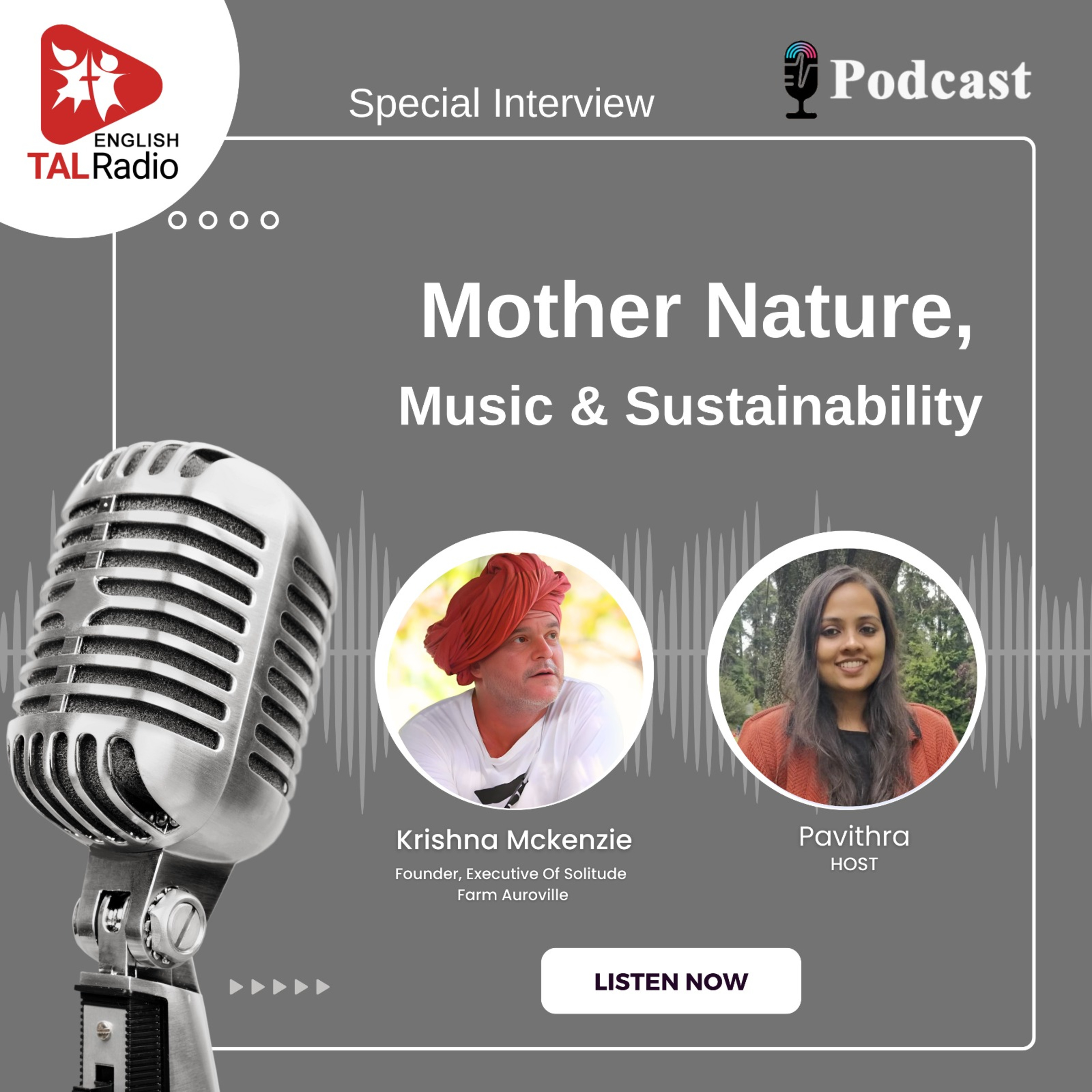 Mother Nature, Music & Sustainability | Special Interview With Krishna Mckenzie episode artwork