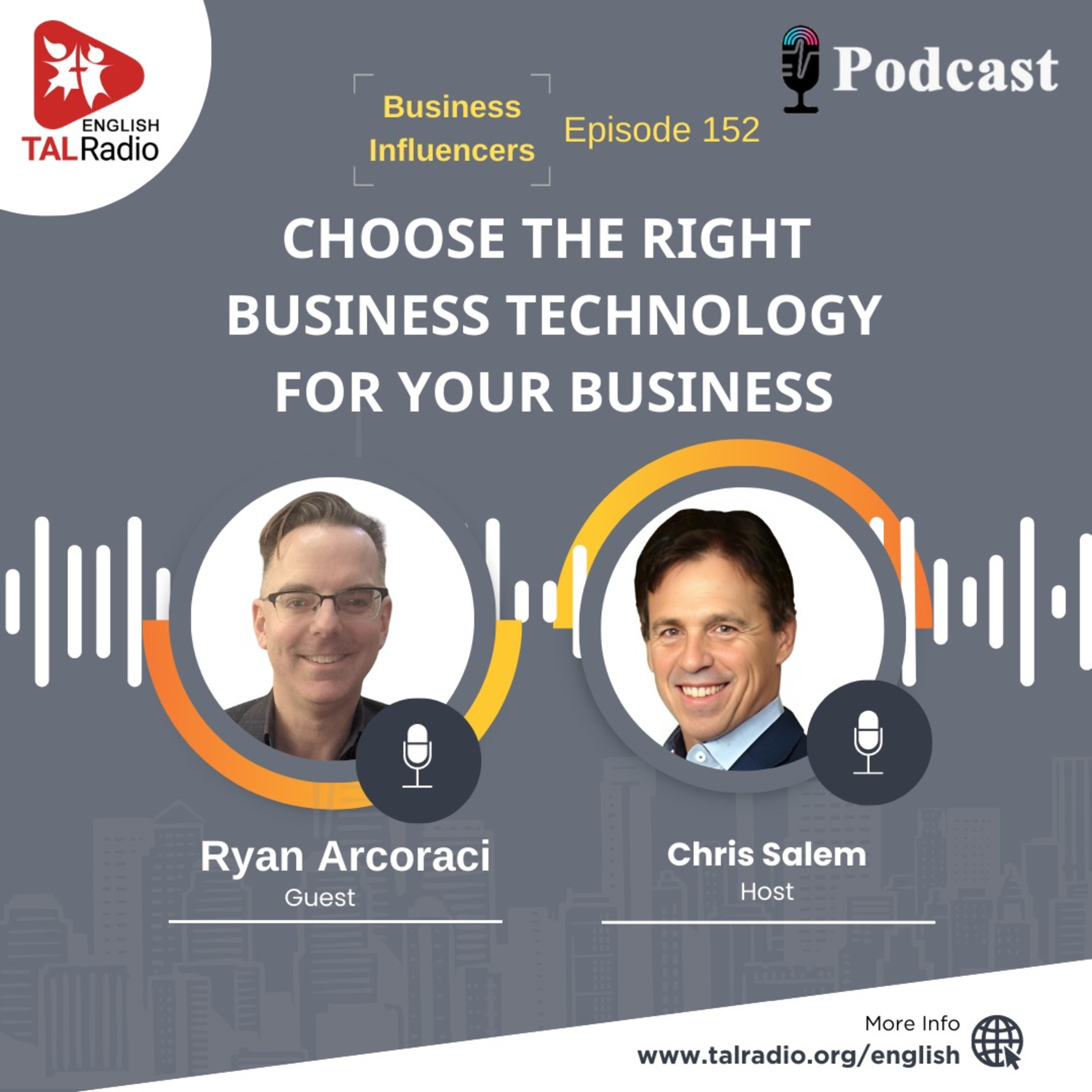 Choose The Right Business Technology For Your Business | Business Influencers - 152 episode artwork