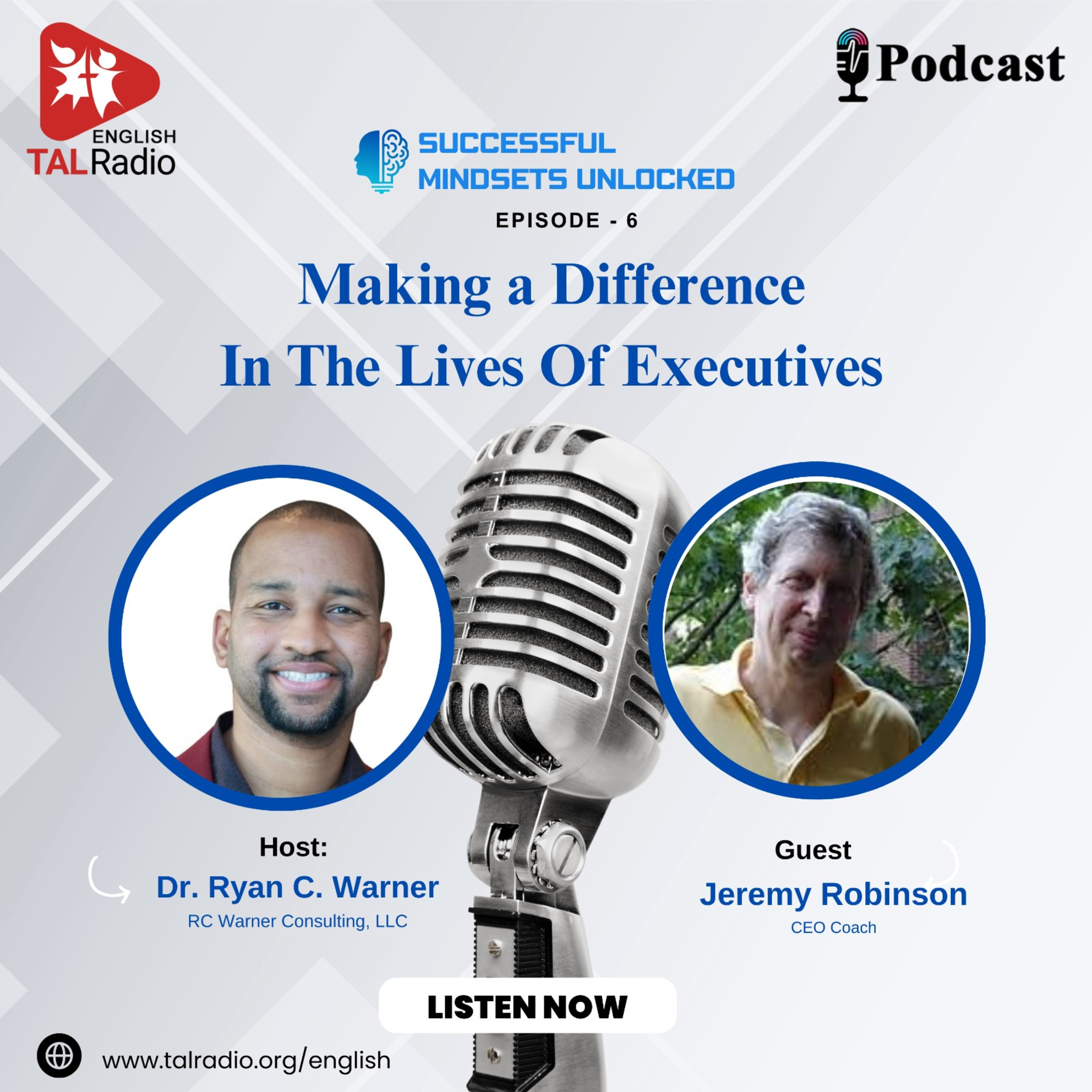 Making a Difference In The Lives Of Executives | Successful Mindsets Unlocked - 6 episode artwork