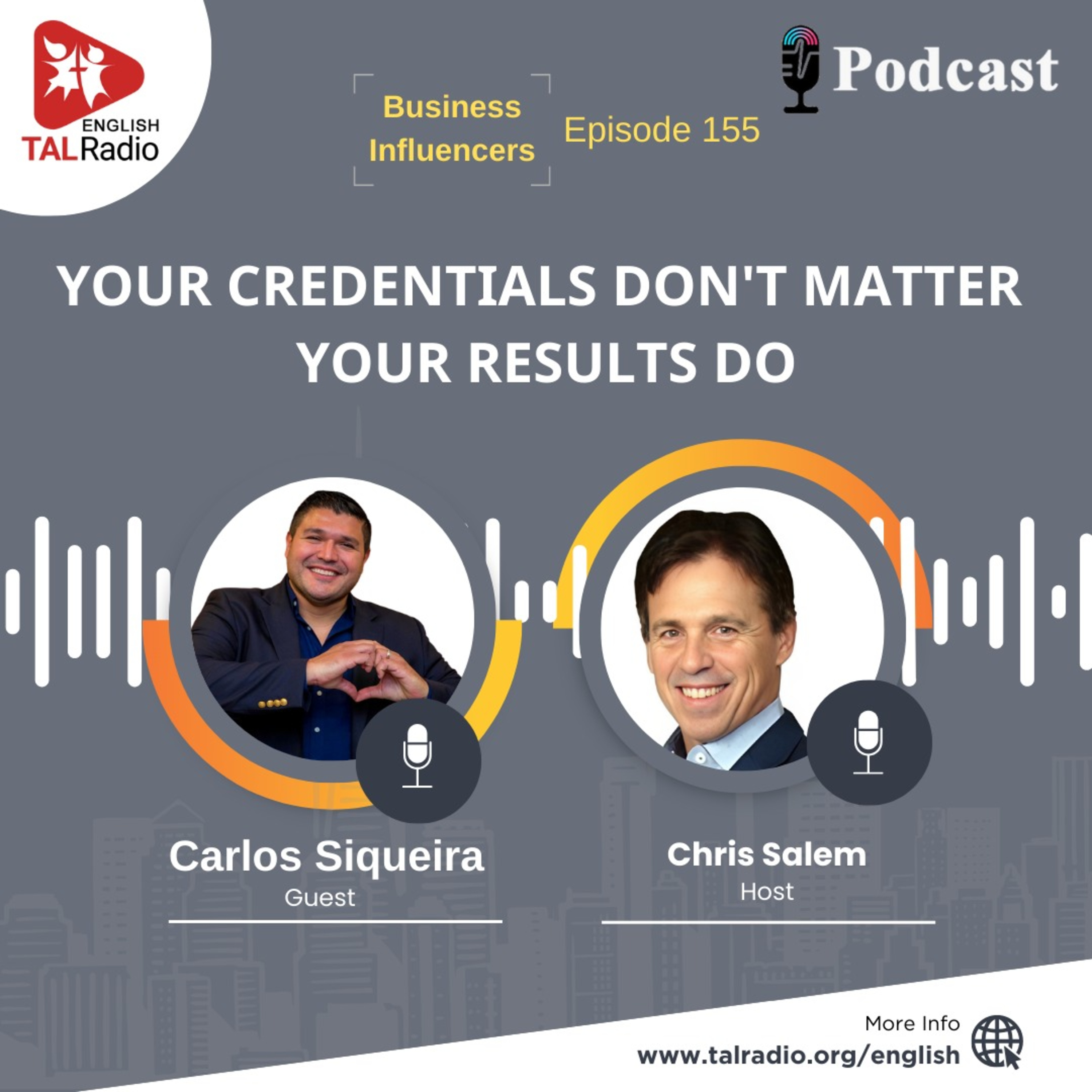 Your Credentials Don't Matter Your Result Do | Business Influencers - 155 episode artwork