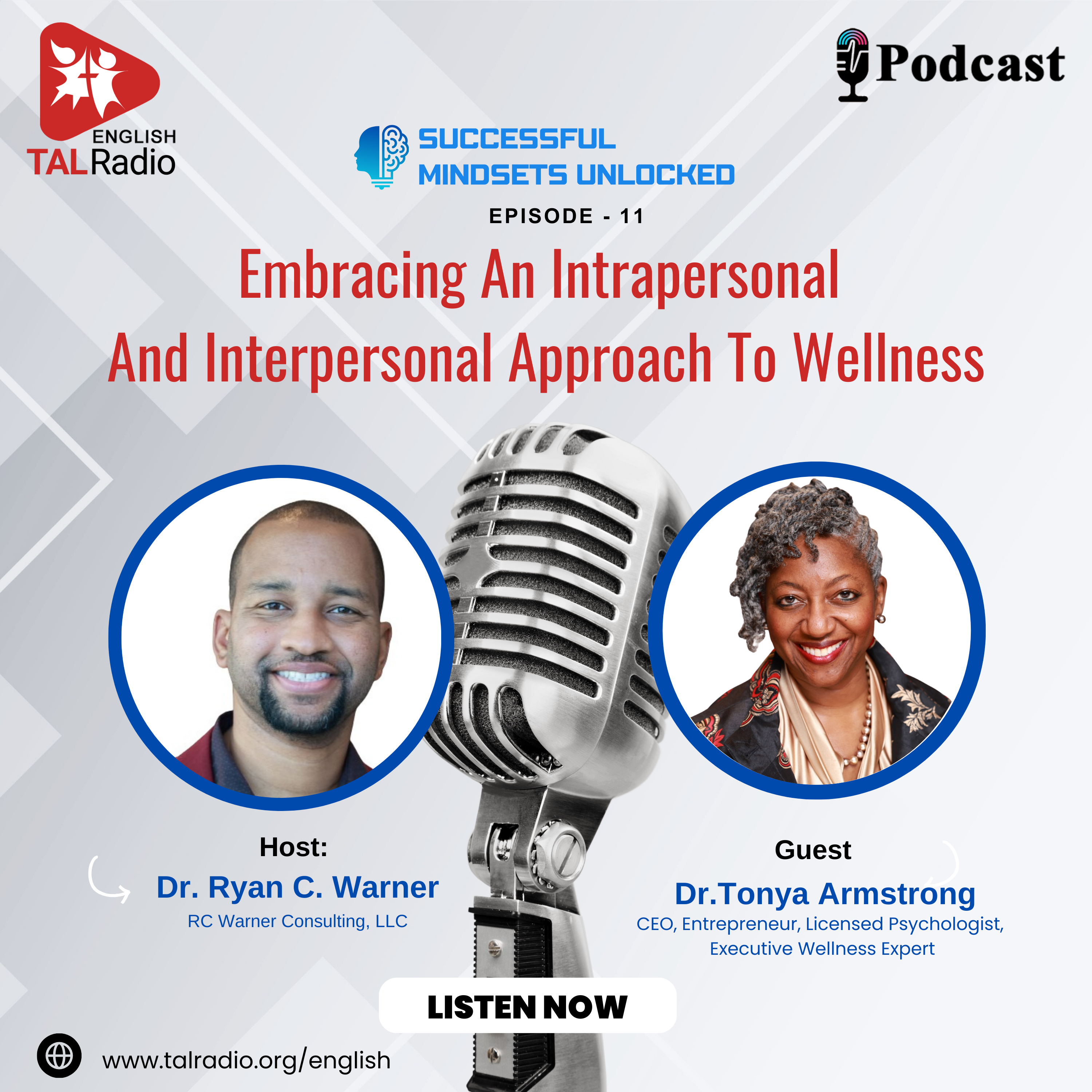 Embracing An Intrapersonal And Interpersonal Approach To Wellness | Successful Mindsets Unlocked -11  episode artwork