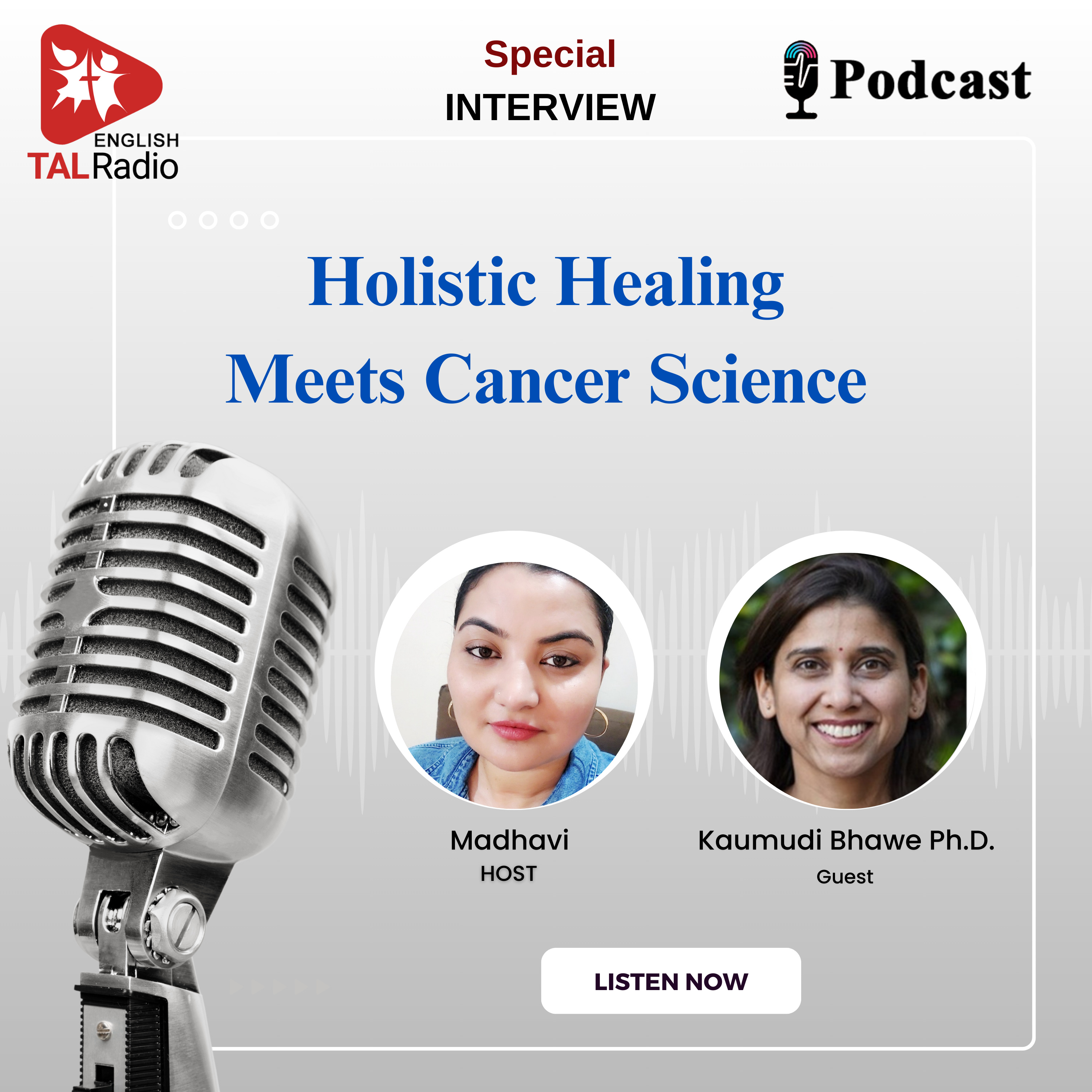 Holistic Healing Meets Cancer Science | Special Interview With Kaumudi Bhawe Ph.D. episode artwork