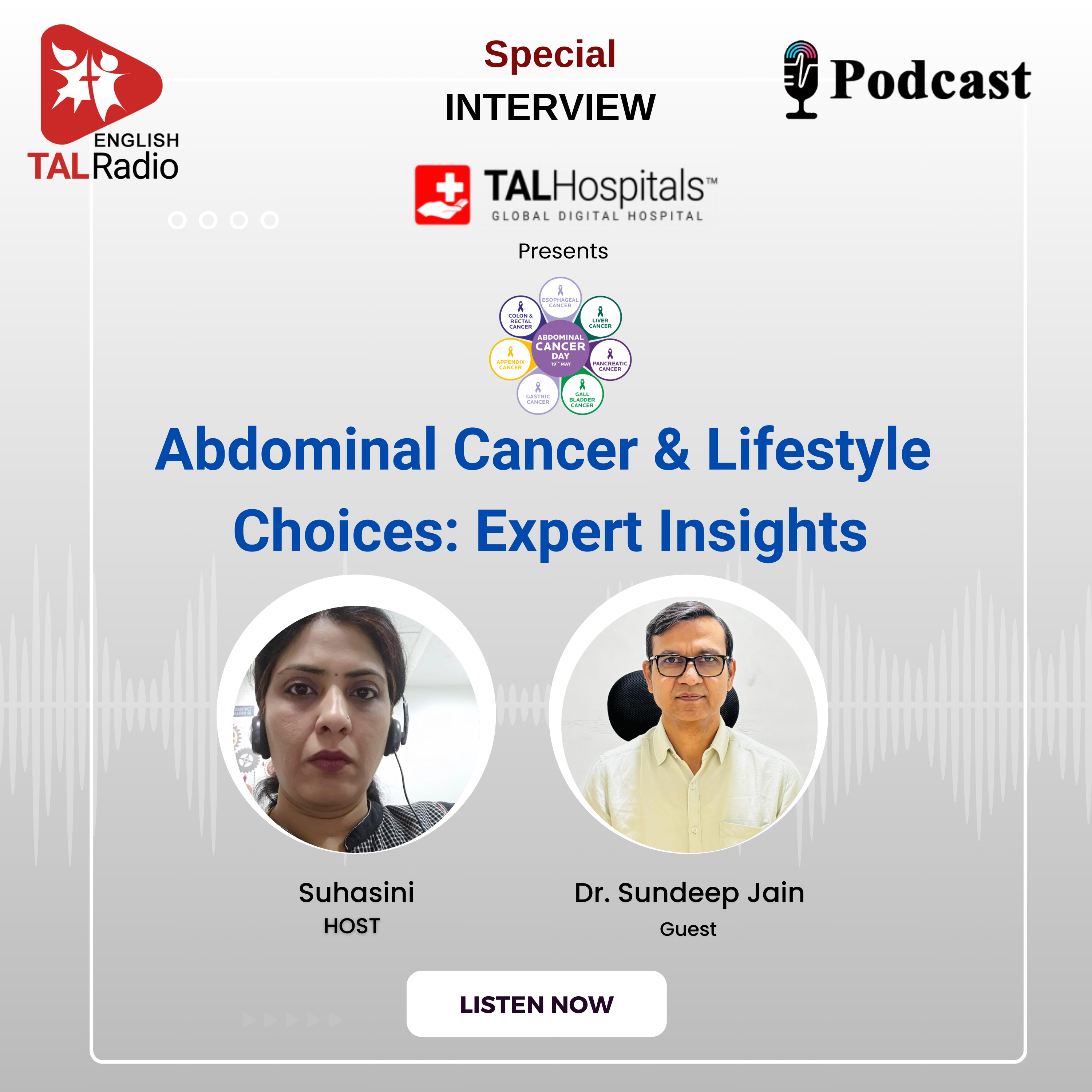 Abdominal Cancer & Lifestyle Choices : Expert Insights | Special Interview With Dr.Sundeep Jain episode artwork