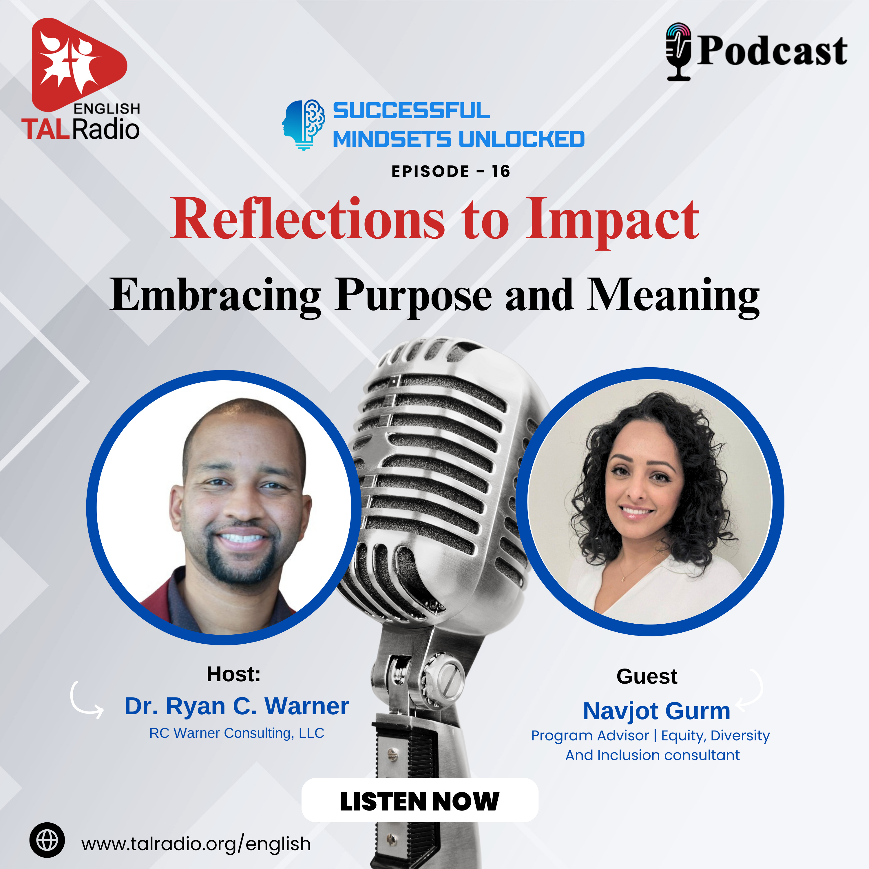 Reflections to Impact - Embracing Purpose ana Meaning | Successful Mindsets Unlocked - 16 episode artwork