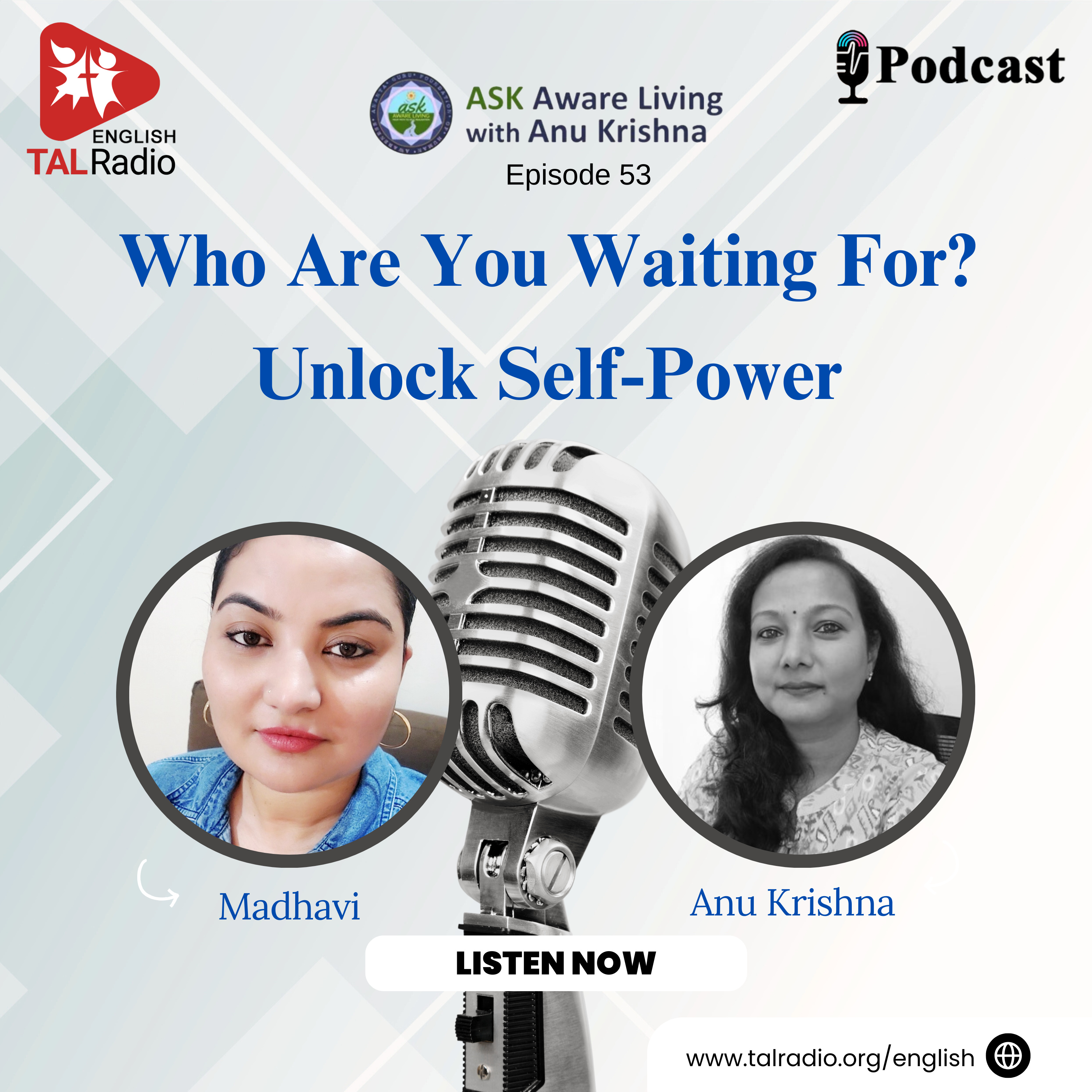 Who Are You Waiting For? Unlock Self-Power | Ask Aware Living - 53 episode artwork
