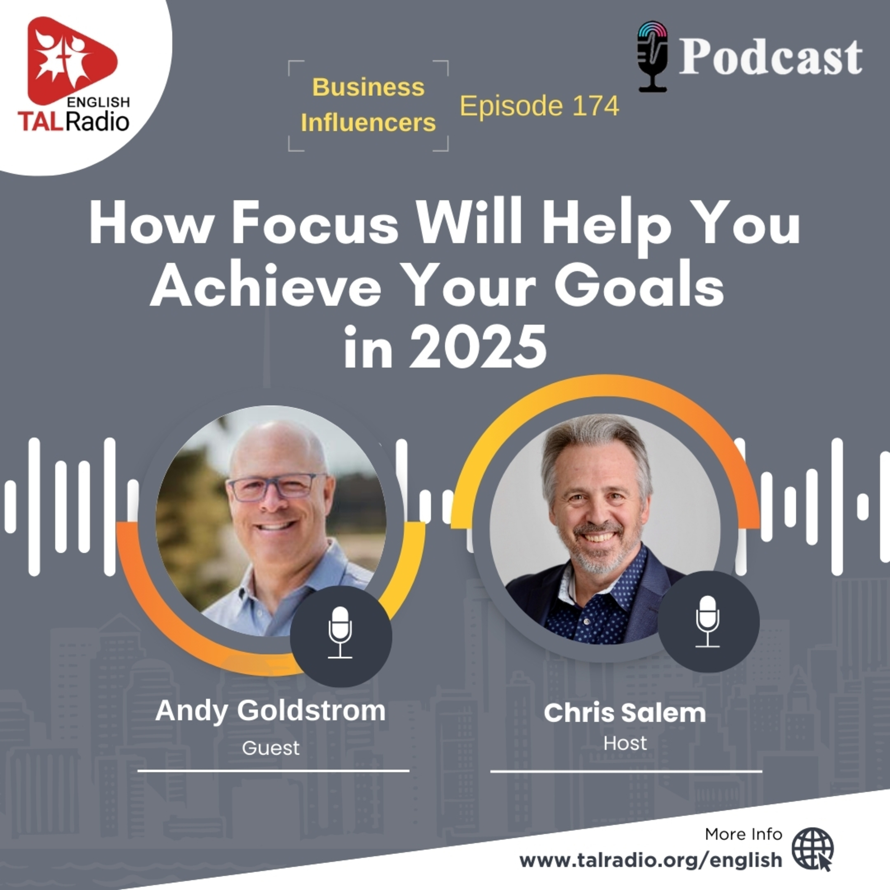 How Focus Will Help You Achieve Your Goals in 2025 | Business Influencers - 174 episode artwork