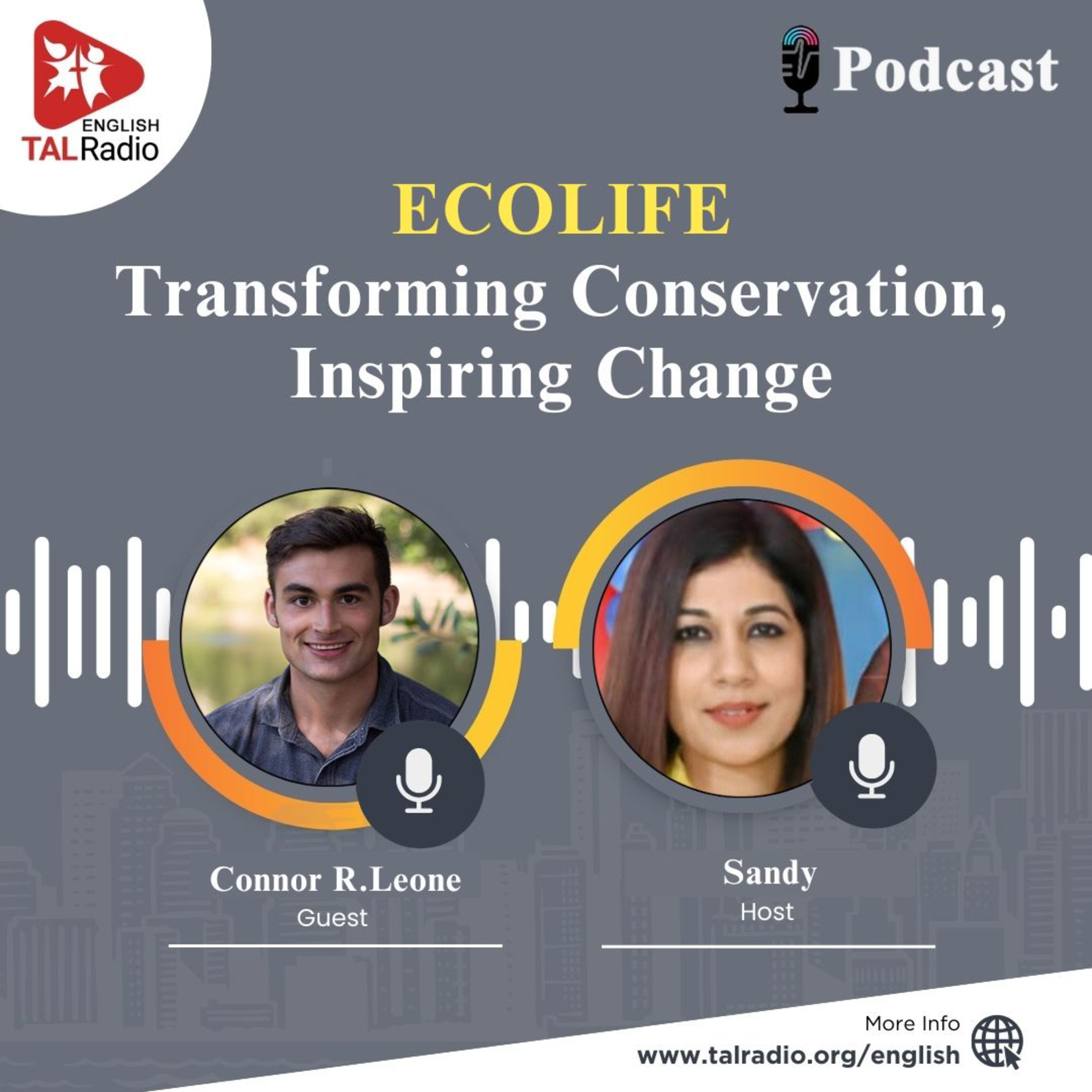 ECOLIFE - Transforming Conservation, Inspiring Change | Special Interview With Connor R.Leone  episode artwork