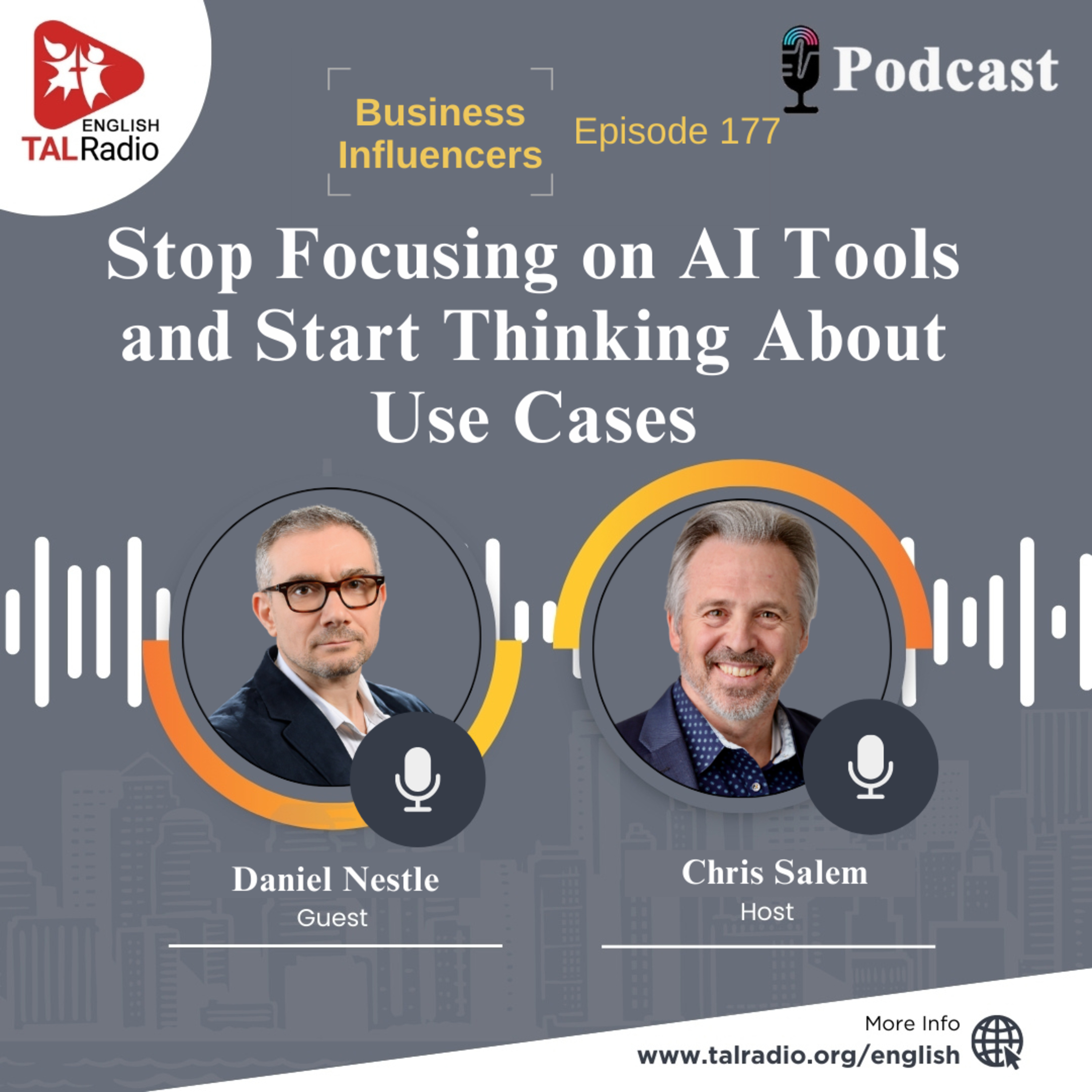 Stop Focusing on AI Tools and Start Thinking About Use Cases | Business Influencers - 177 episode artwork