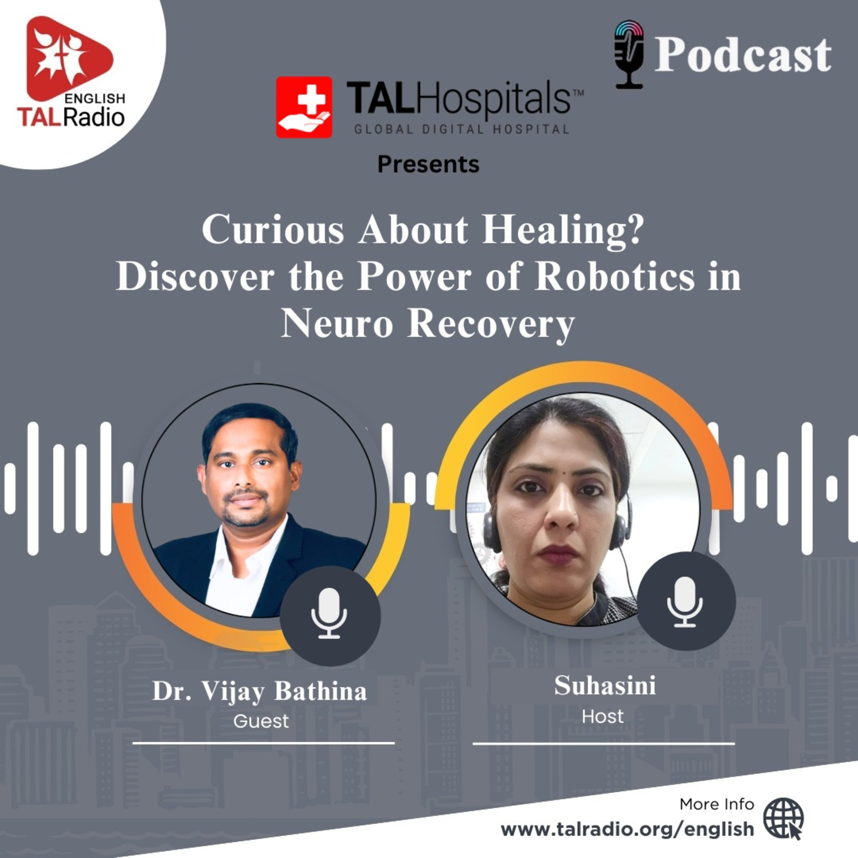Curious About Healing? Discover the Power of Robotics in Neuro Recovery | Special Interview With Vijay Bathina episode artwork