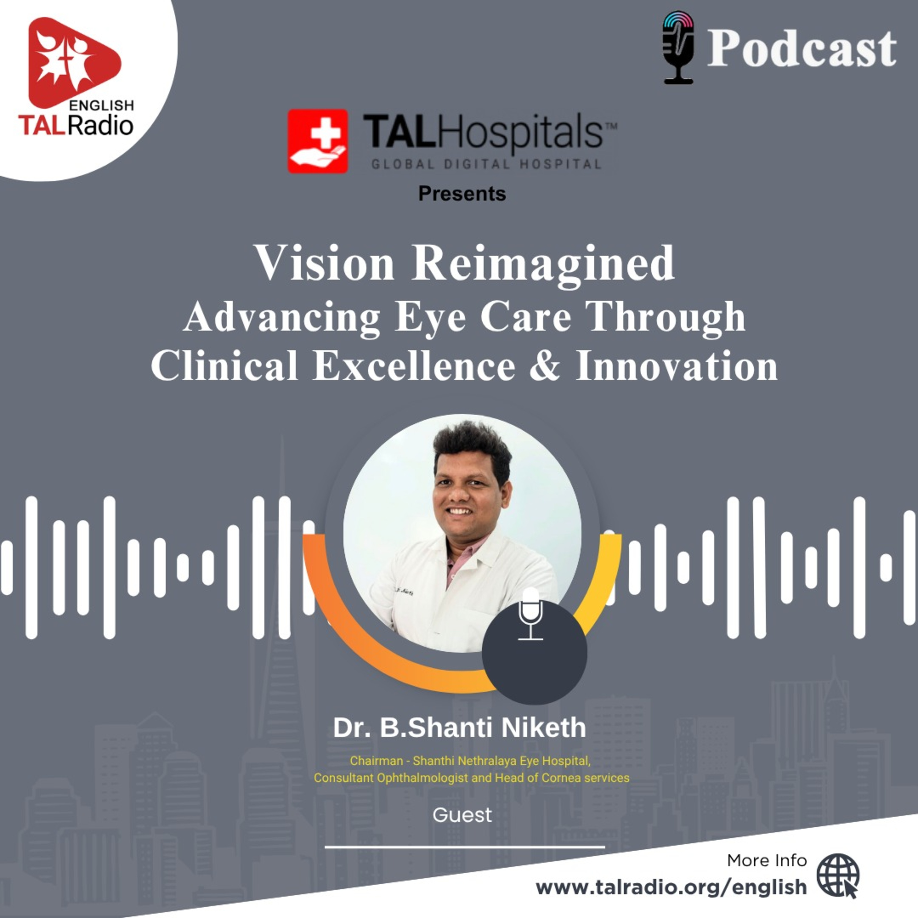 Vision Reimagined Advancing Eye Care Through Clinical Excellence & Innovation | Special Interview With Dr.B.Shanthi Niketh episode artwork