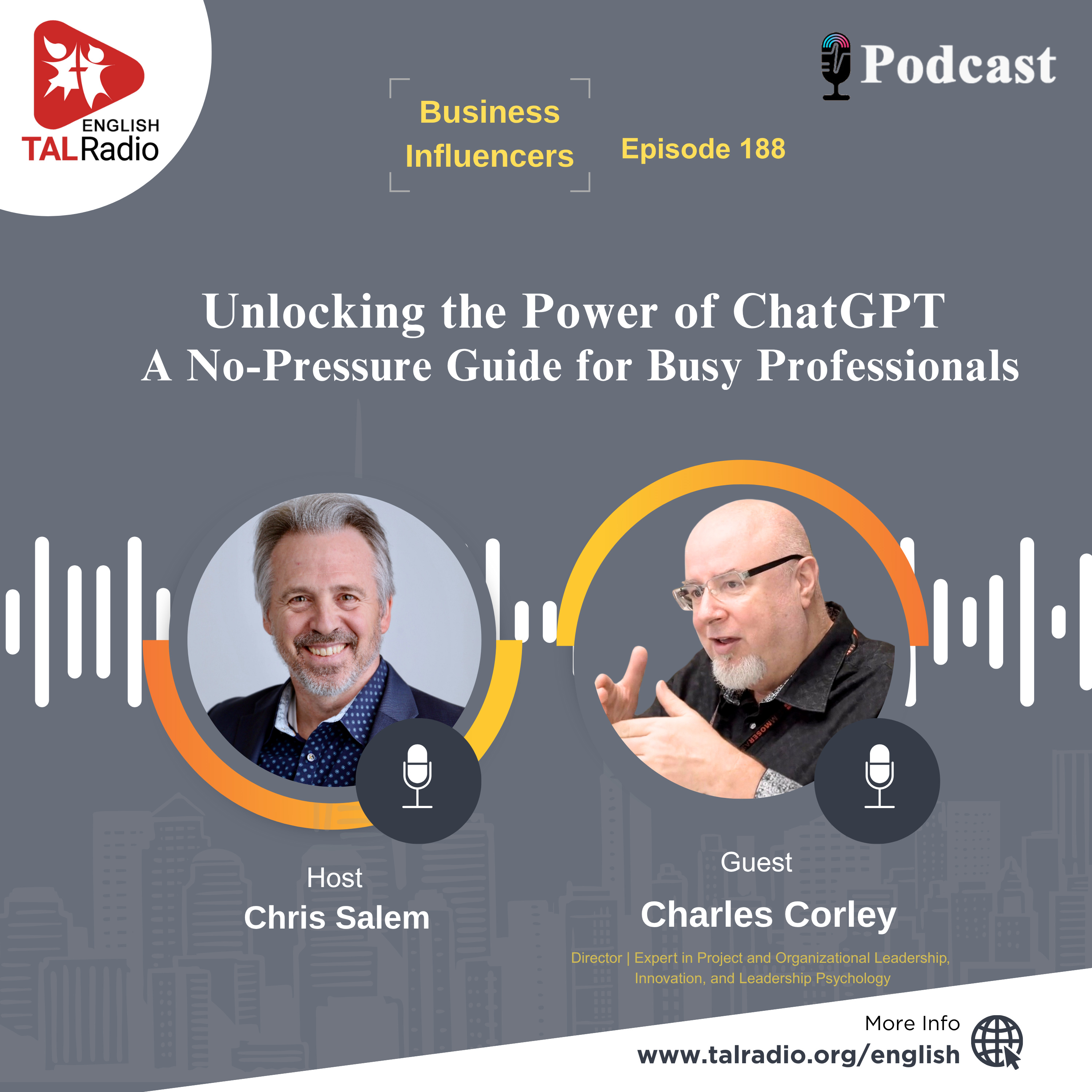 Unlocking the Power of ChatGPT A No-Pressure Guide for Busy Professionals | Business Influencers - 188 episode artwork