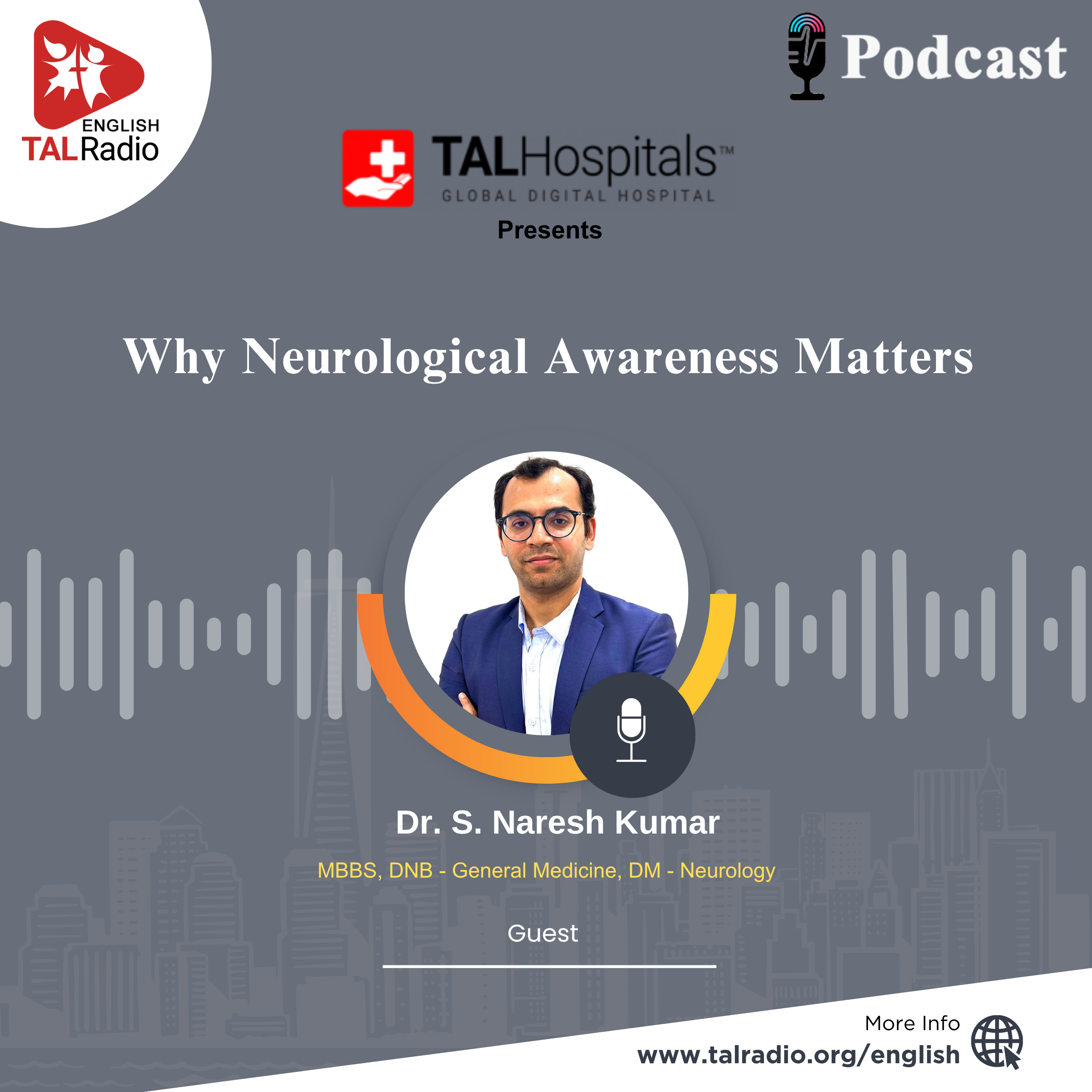 Why Neurological Awareness Matters | Special Interview With Dr.S.Naresh Kumar episode artwork