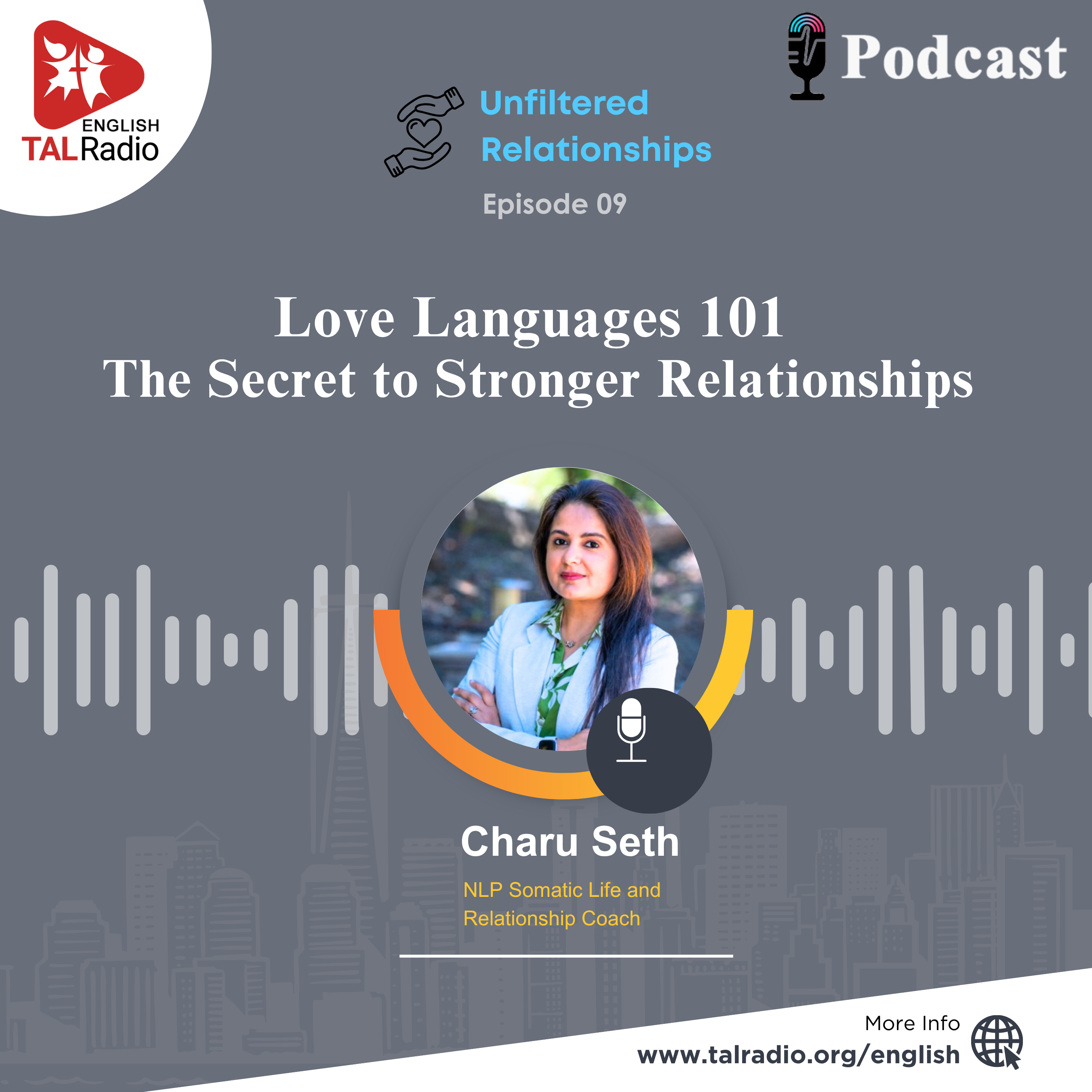 Love Languages 101 The Secret to Stronger Relationships | Unfiltered Relationships - 09 episode artwork