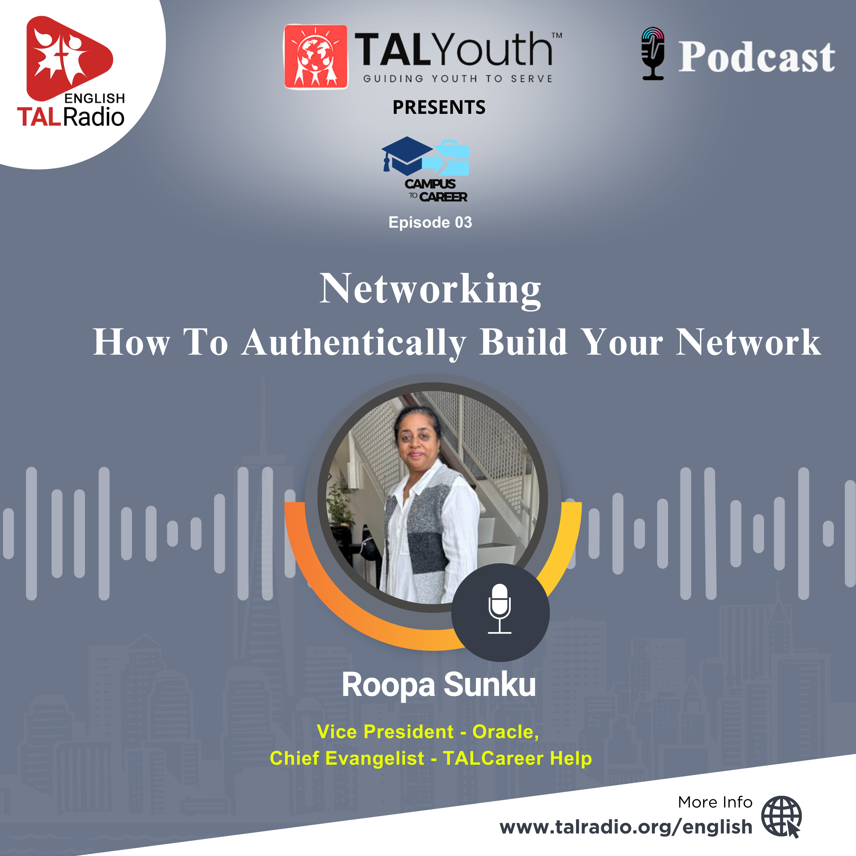 Networking - How To Authentically Build Your Network | Campus To Career -03 episode artwork
