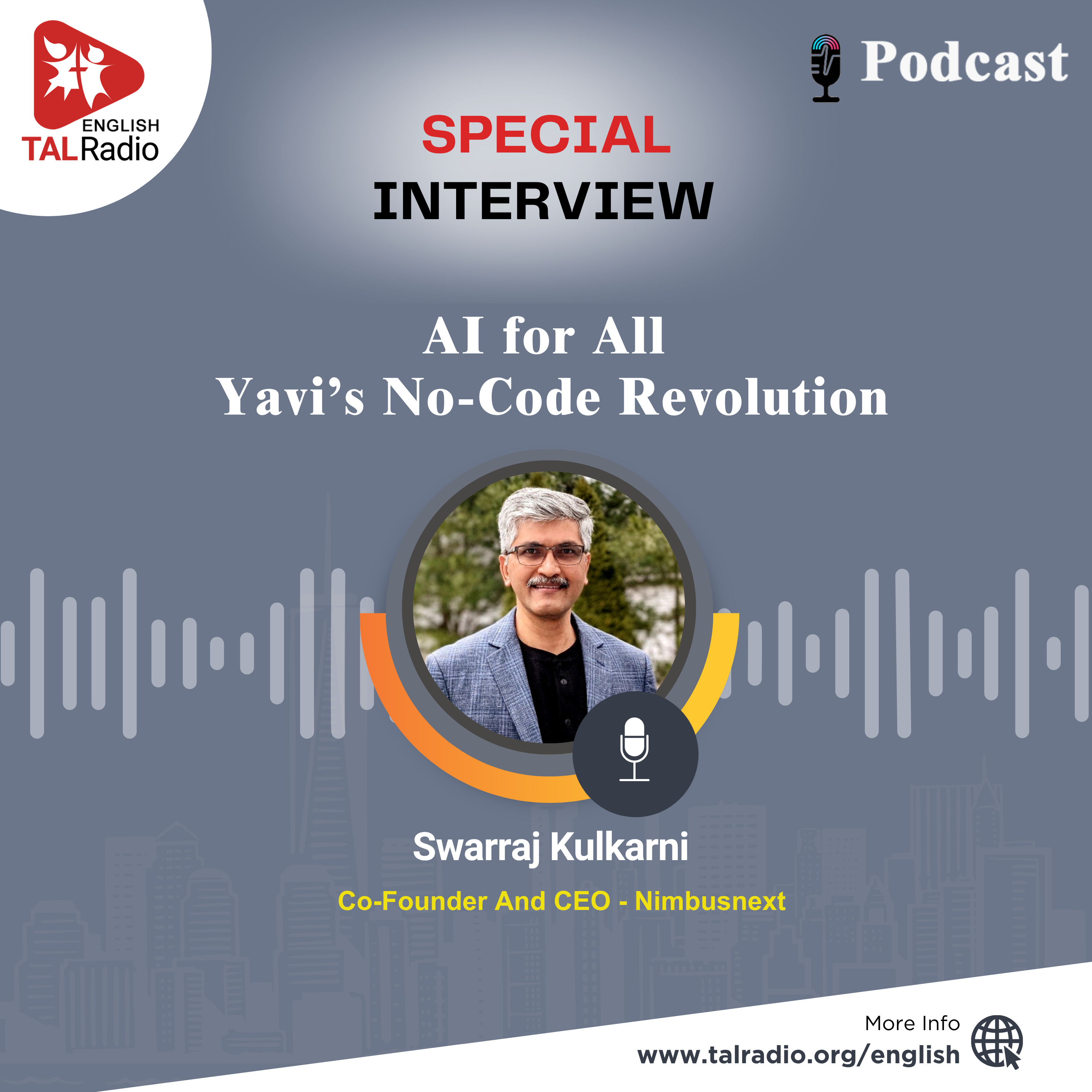 AI for All Yavi's No-Code Revolution | Special Interview With Swarraj Kulkarni episode artwork