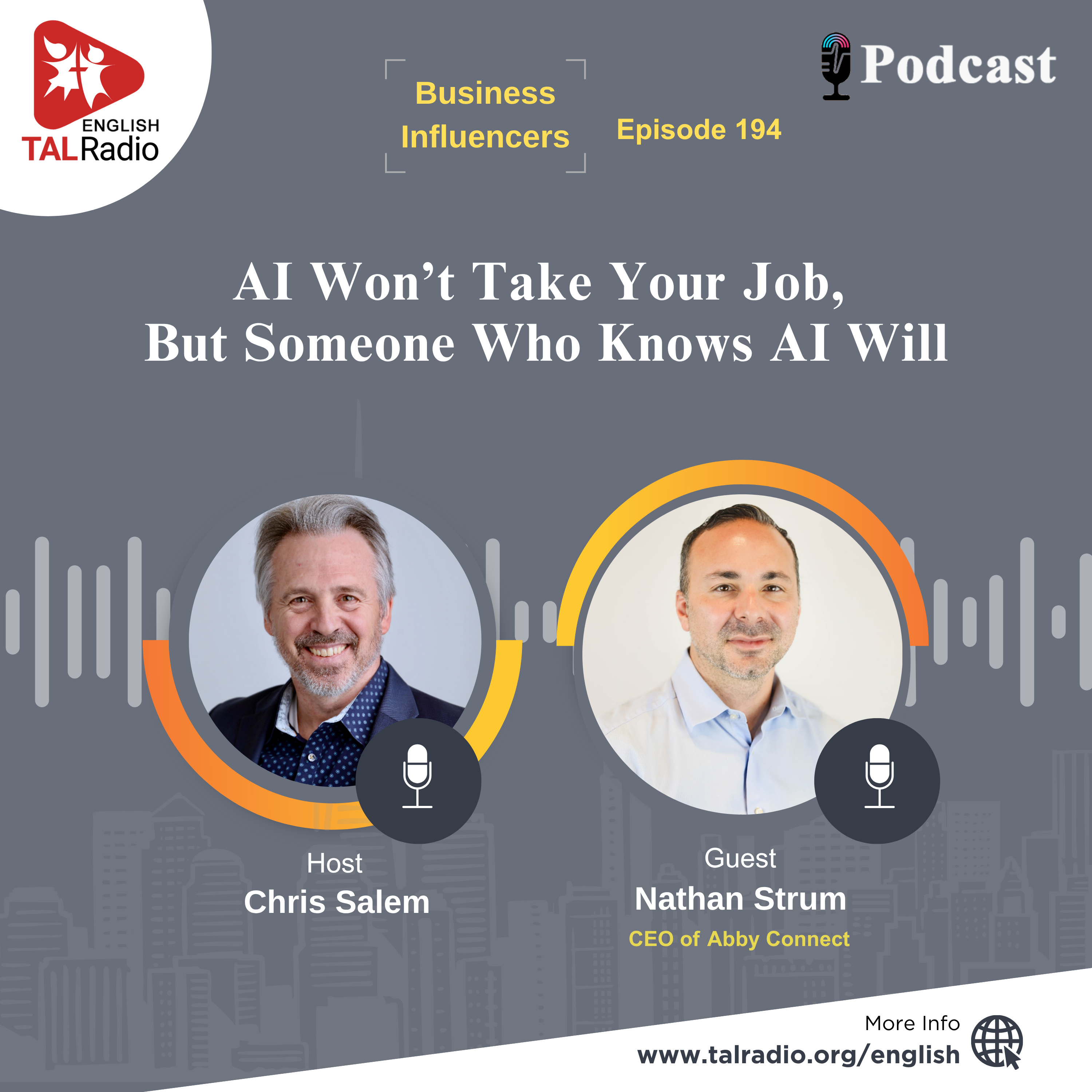 AI Won't Take Your Job, But Someone Who Knows AI Will | Business Influencers - 194 episode artwork