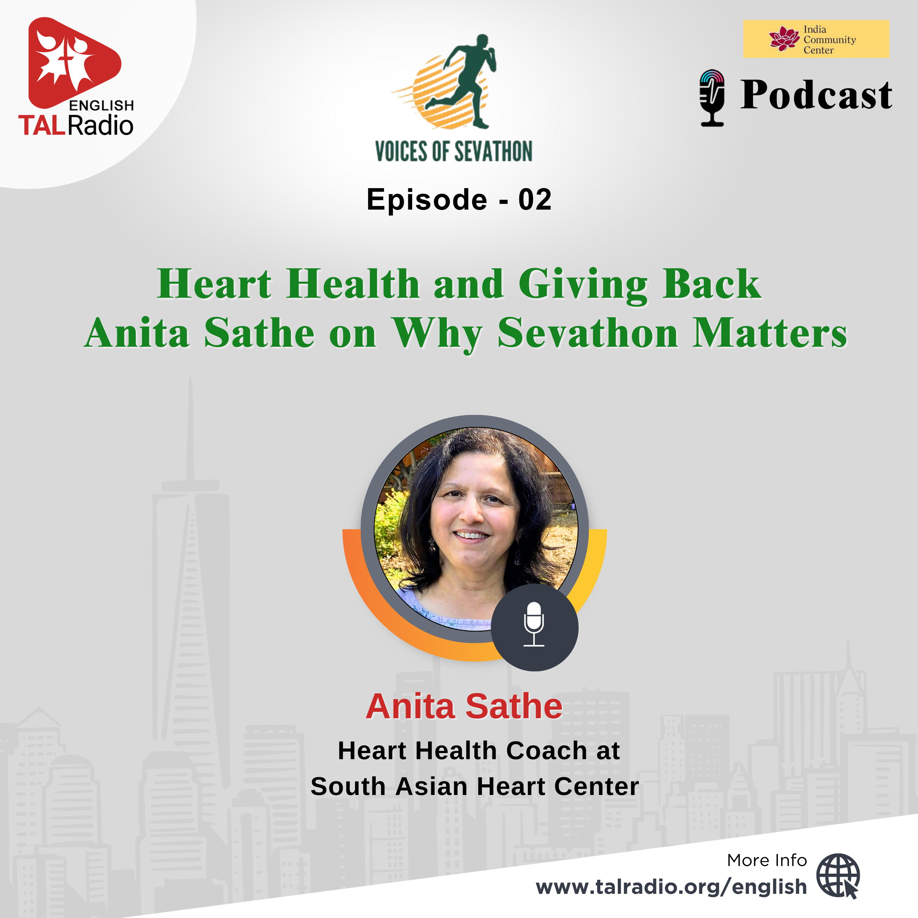 Heart Health and Giving Back | Anita Sathe on Why Sevathon Matters | Voices Of Sevathon - 2 episode artwork
