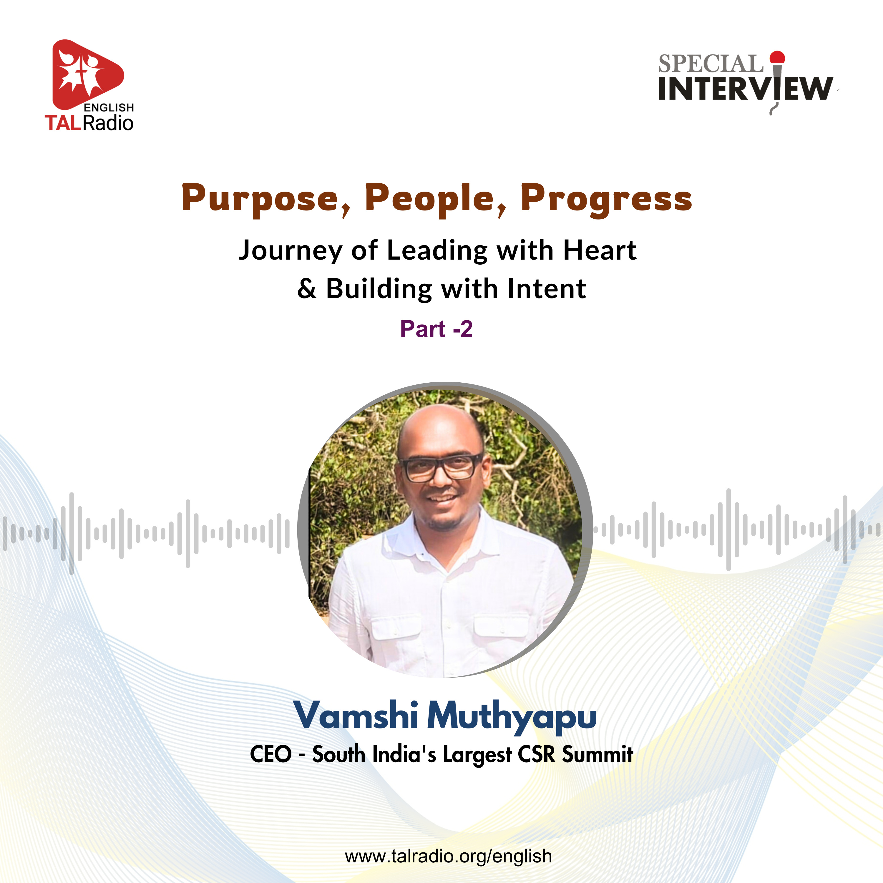 Special Interview with Vamshi Muthyapu Part -2