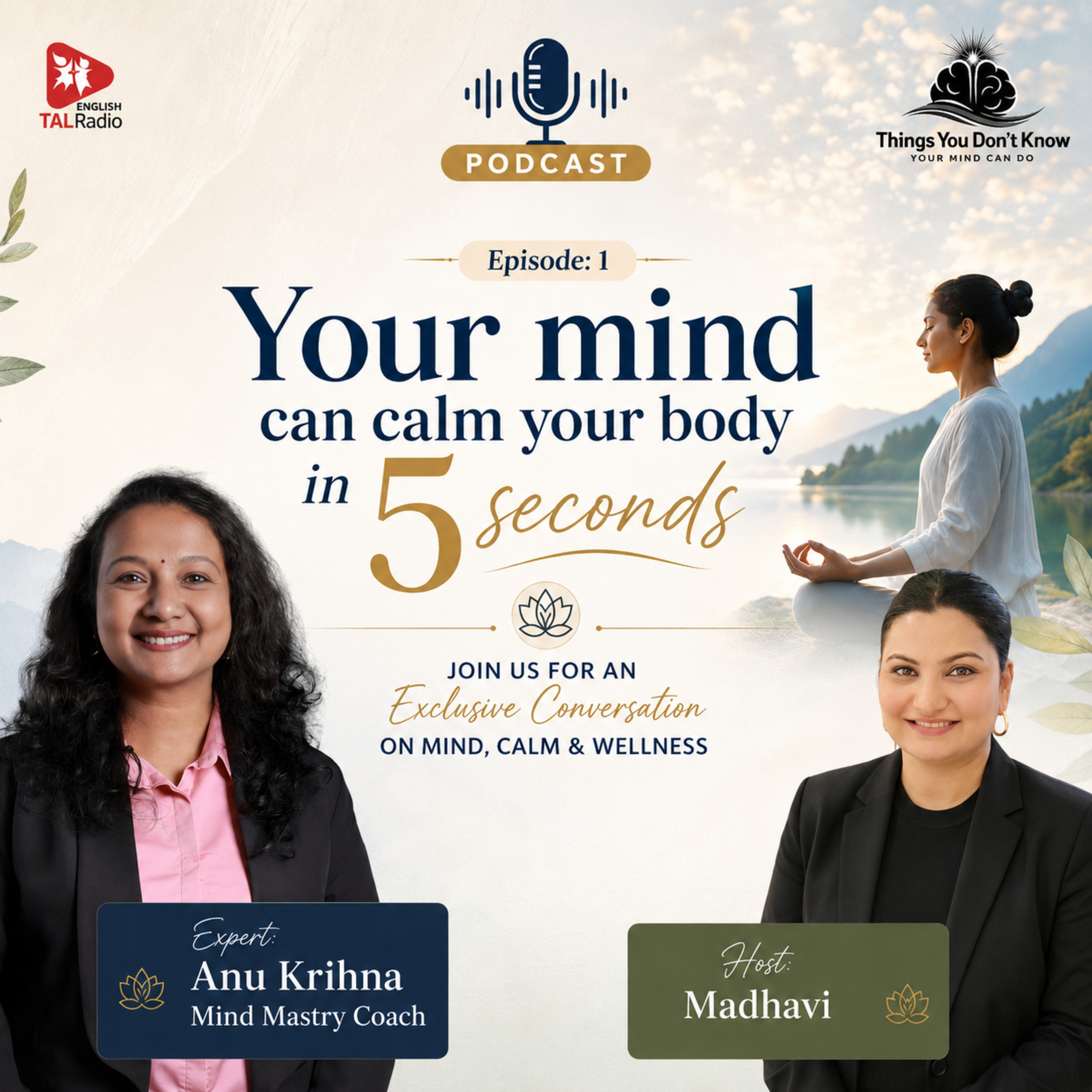 Your mind can calm your body in 5 seconds | Things You Don't Know Your Mind Can Do - 1
