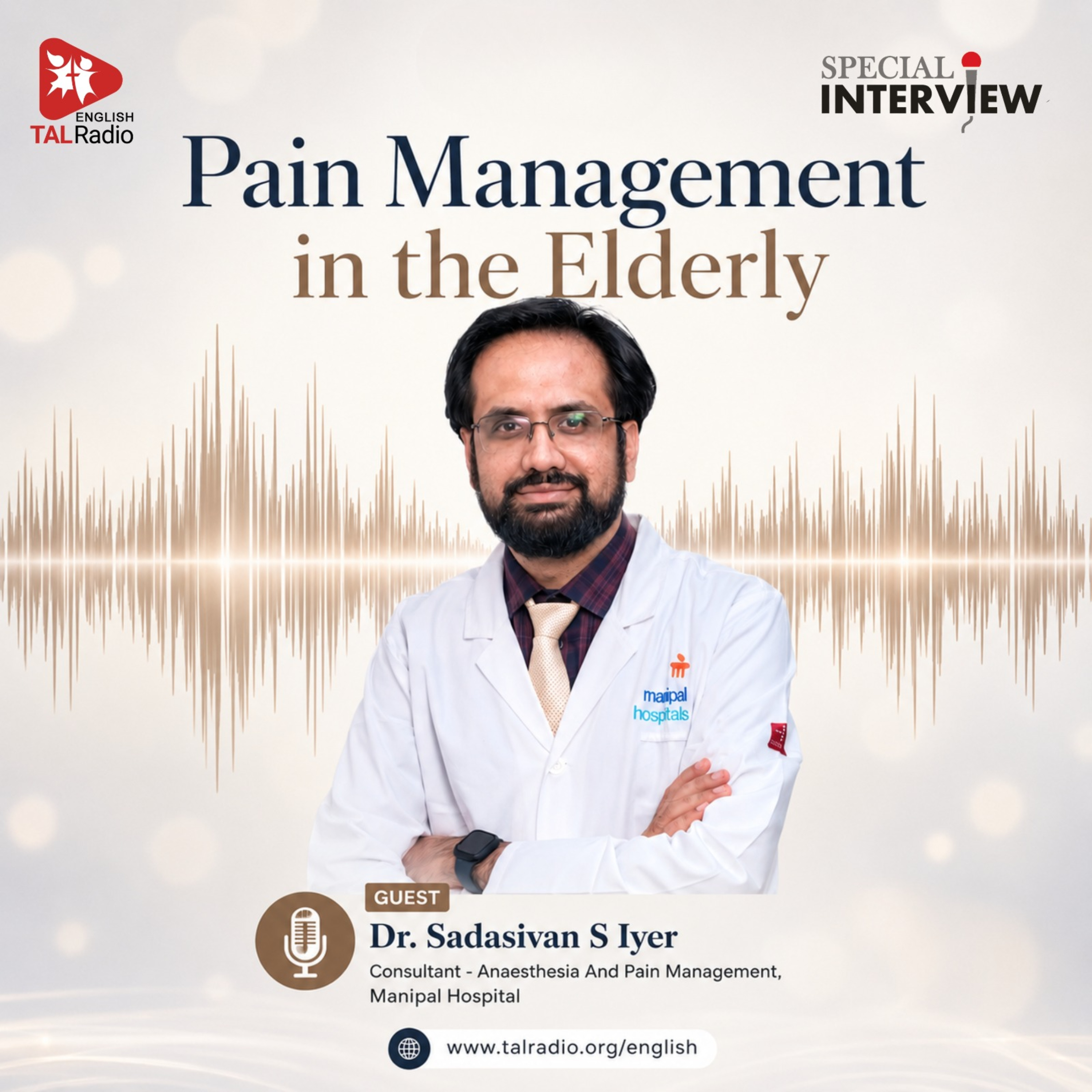 Understanding Pain, Improving Lives with Dr. Sadasivan S. Iyer | Special Interview
