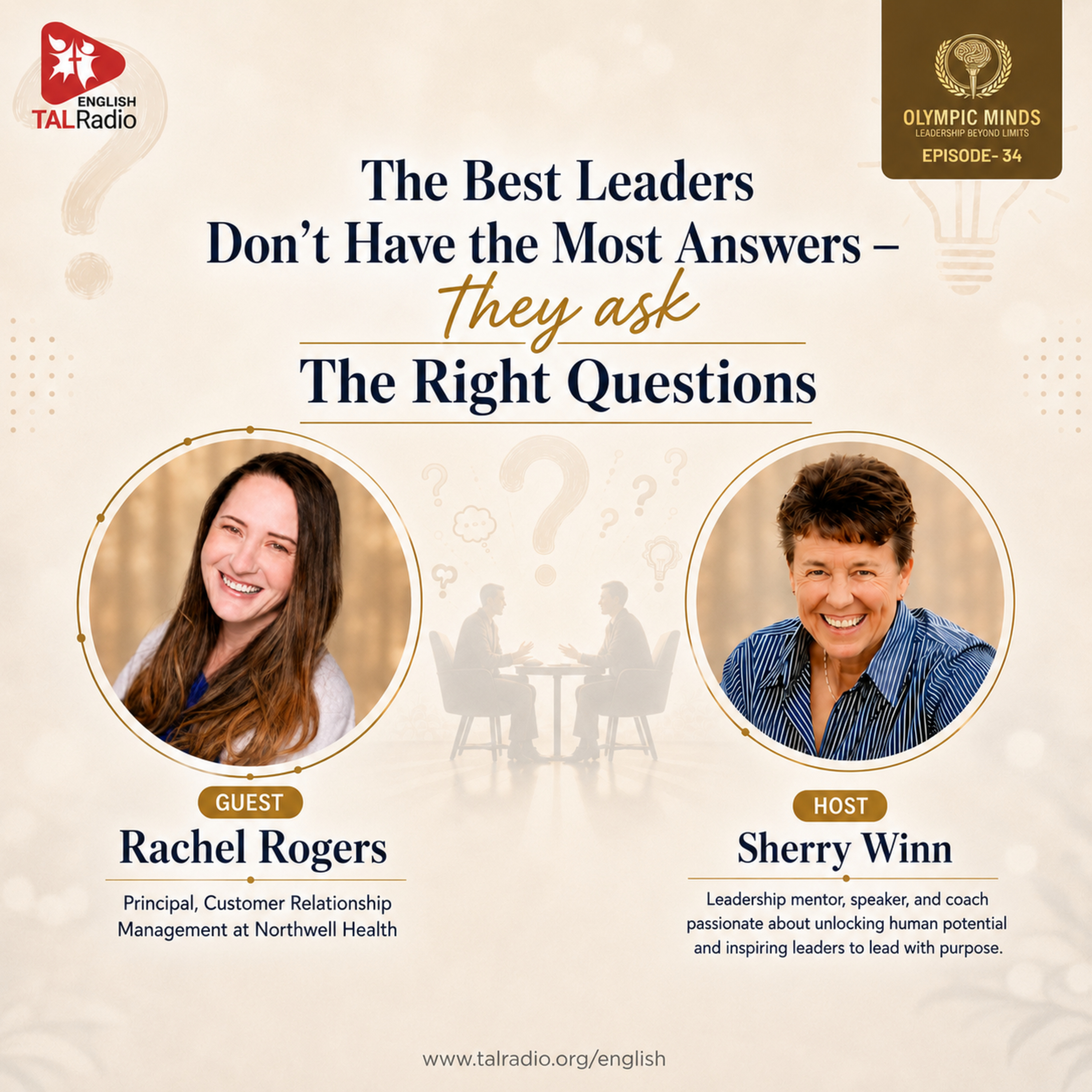 The Best Leaders Don't Have the Most Answers — They Ask the Best Questions | The Olympic Minds 