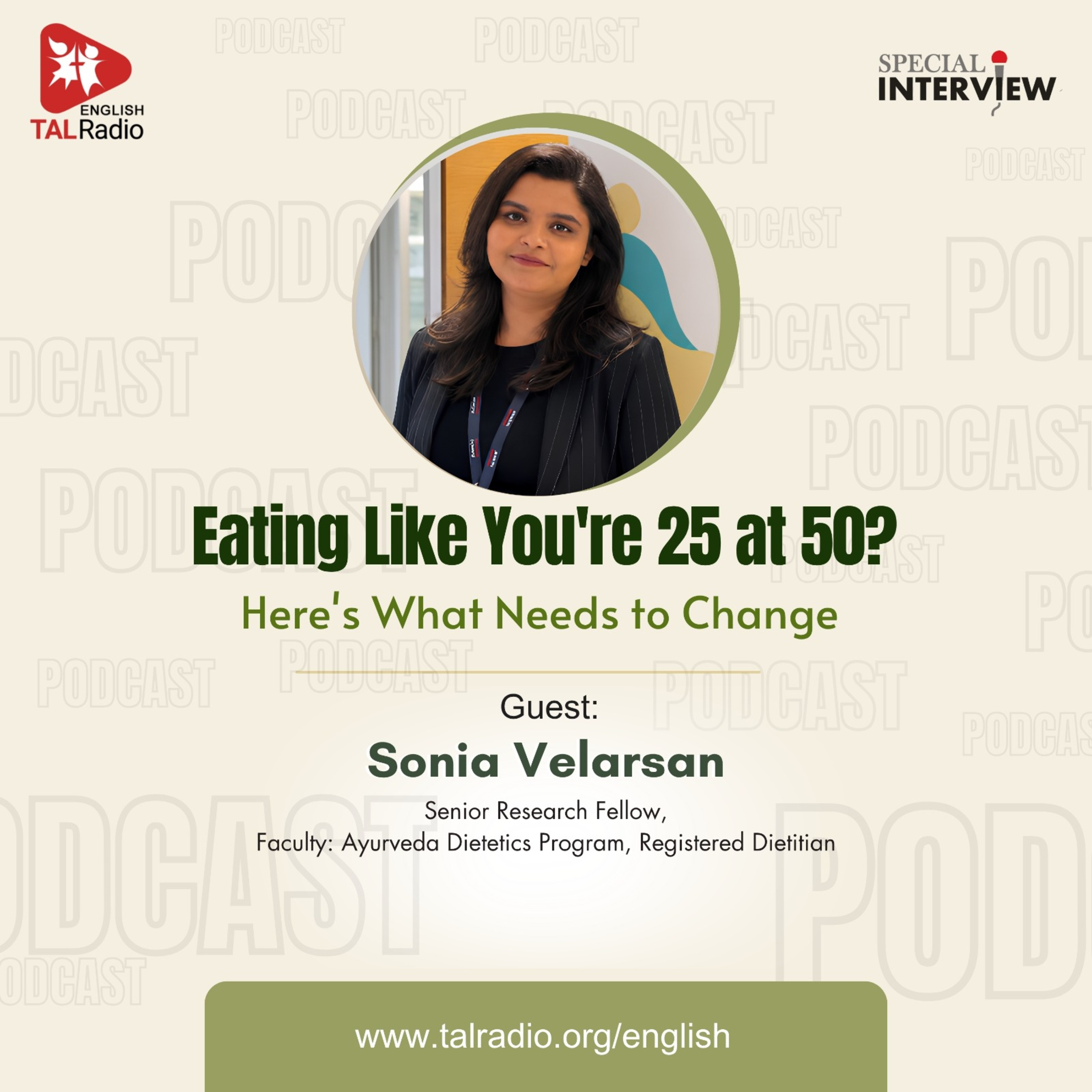 Eating Like You're 25 at 50? Here's What Needs to Change | Special Interview 