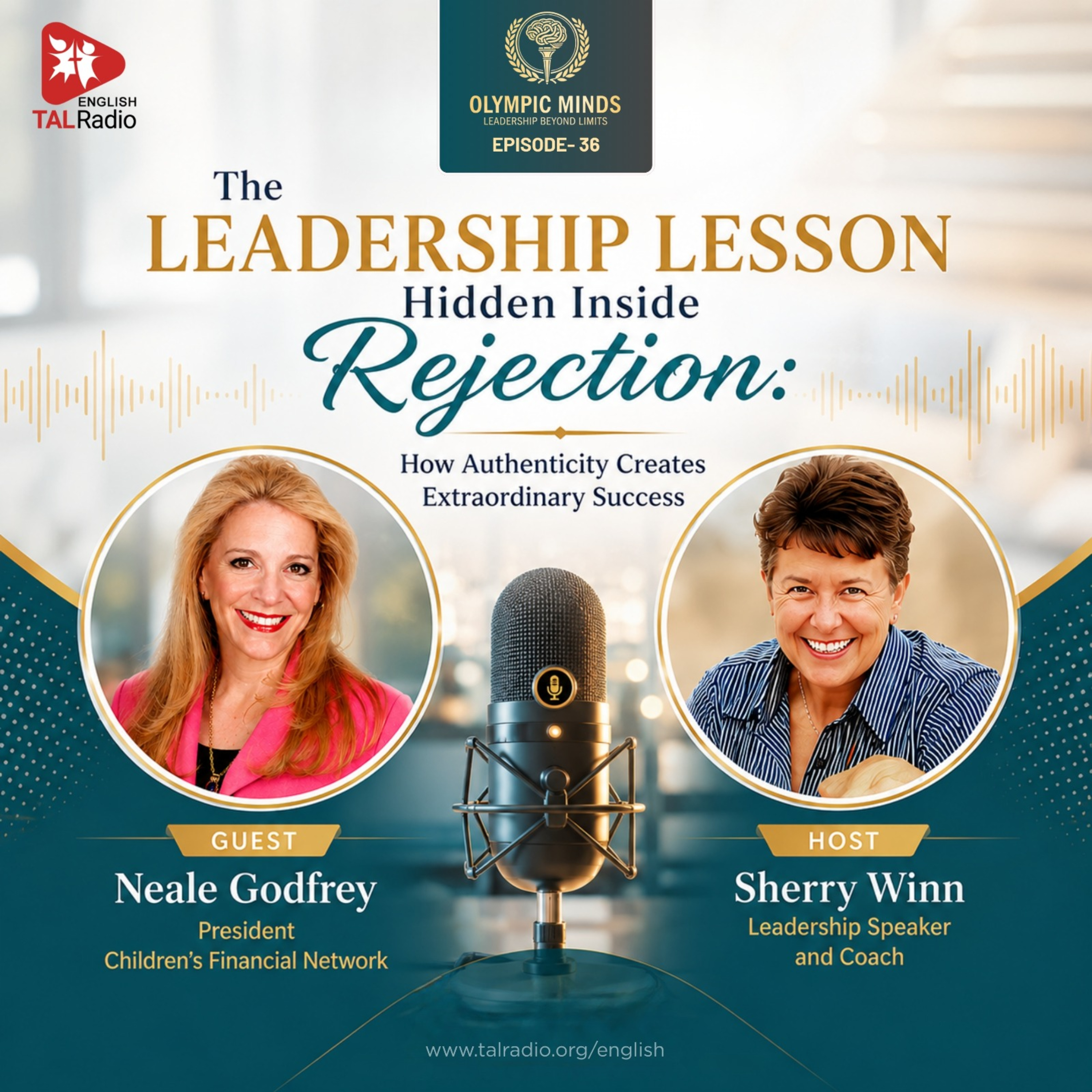 The Leadership Lesson Hidden Inside Rejection: How Authenticity Creates Extraordinary Success | The Olympic Minds - 36