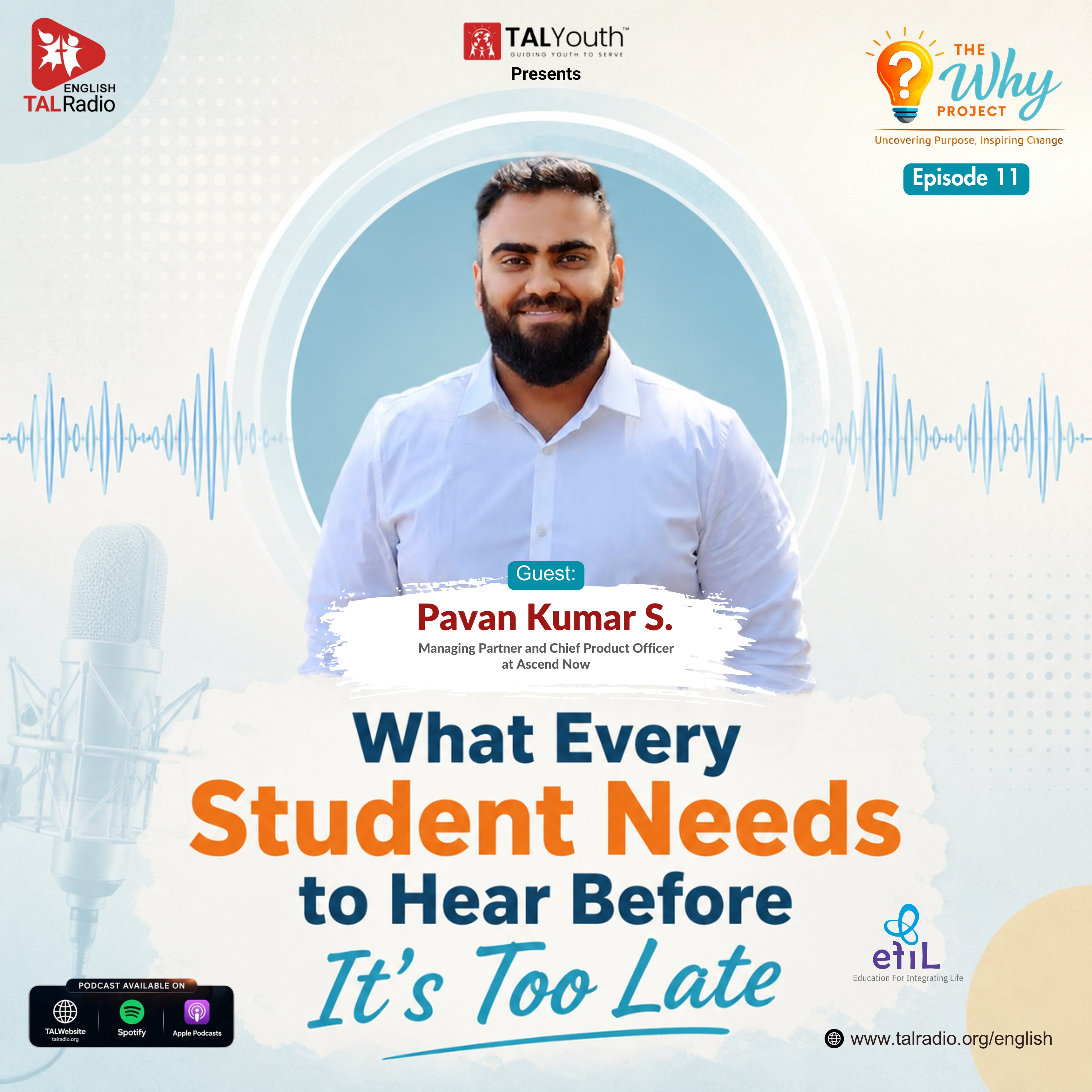 What Every Student Needs To Hear Before Its Too Late | The Why Project - 11
