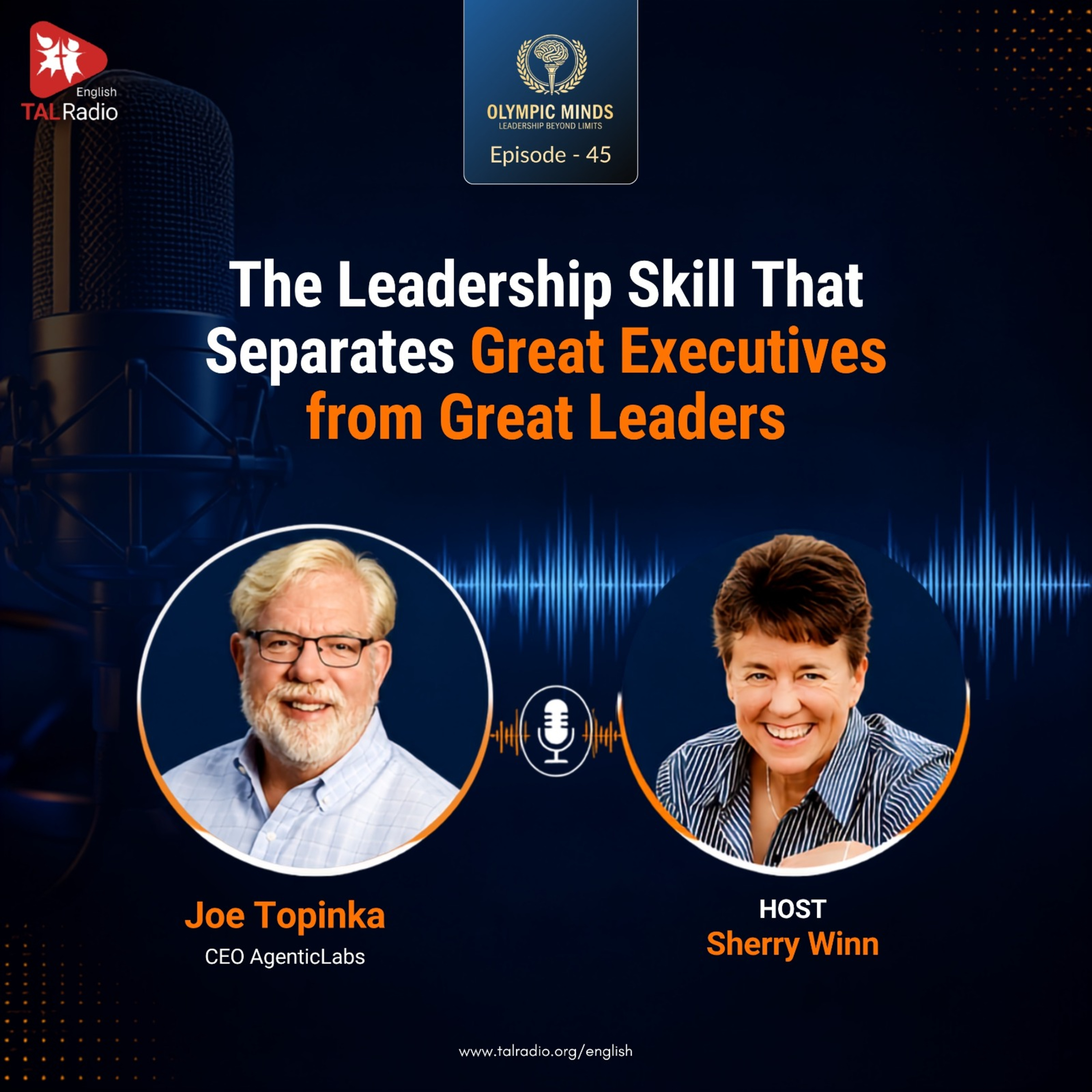The Leadership Skill That Separates Great Executives from Great Leaders | Olympic Minds - 45 episode artwork