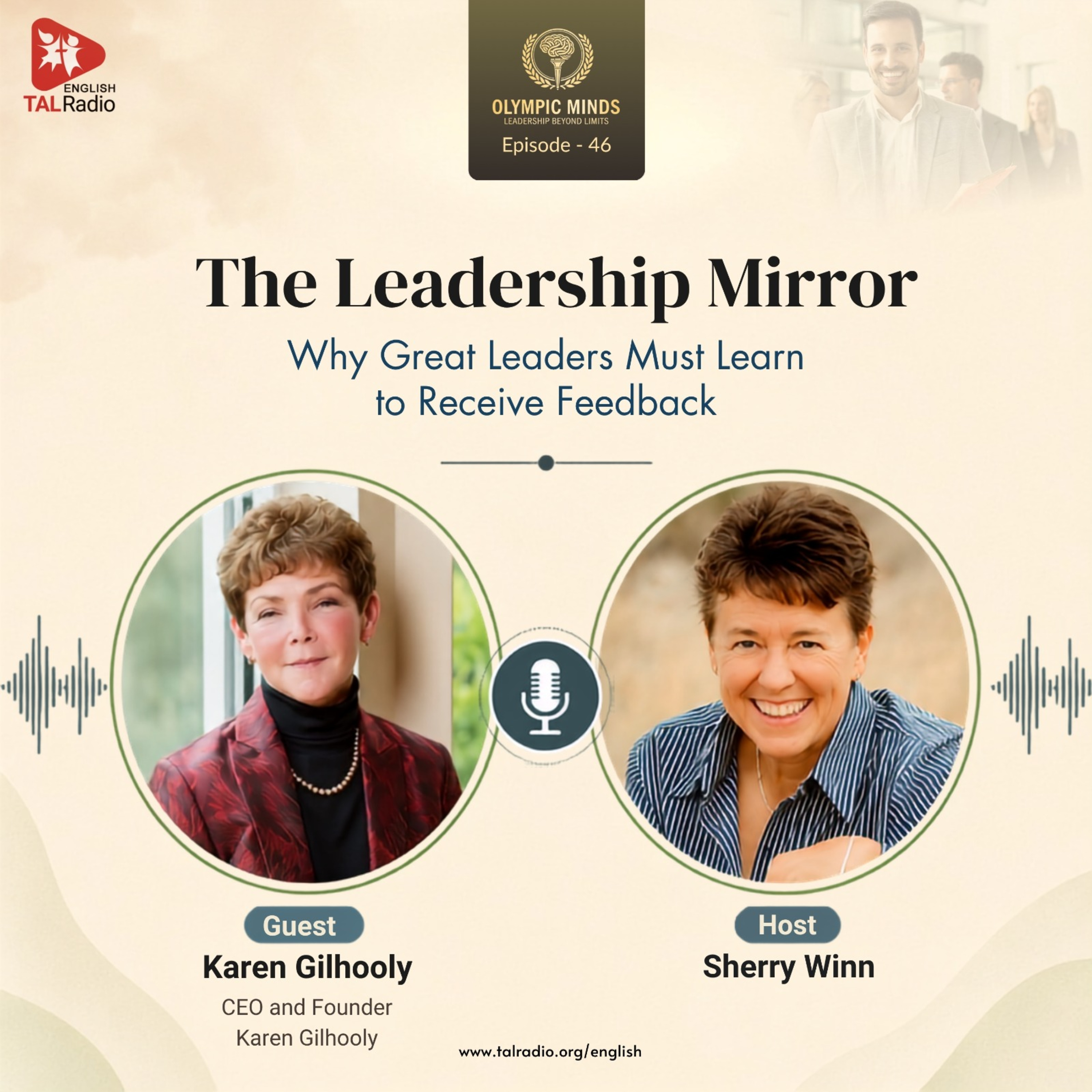 The Leadership Mirror: Why Great Leaders Must Learn to Receive Feedback | Olympic Minds - 46 episode artwork