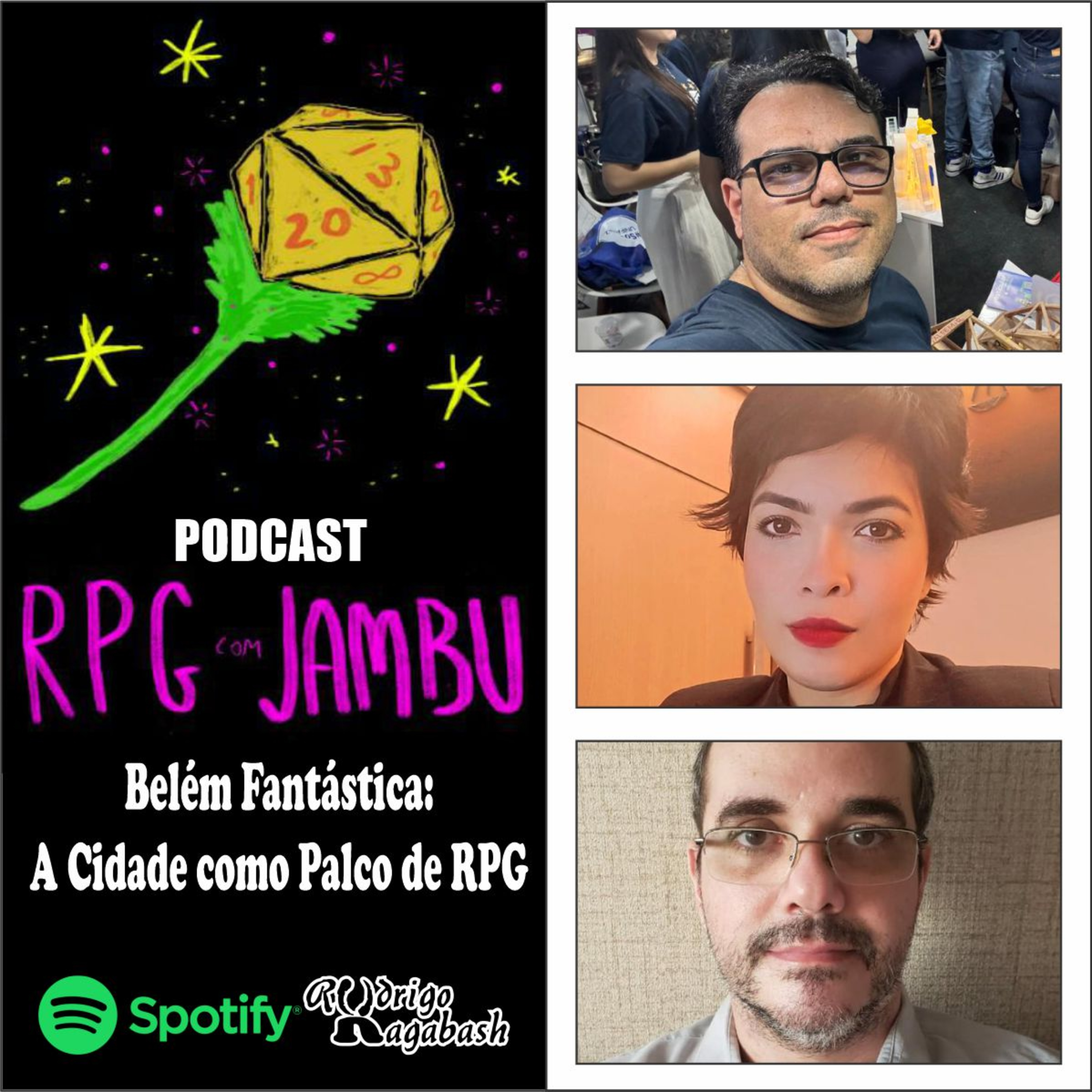 Podcast RPG com Jambu #1 | Belém Fantástica: A Cidade como Palco de RPG episode artwork