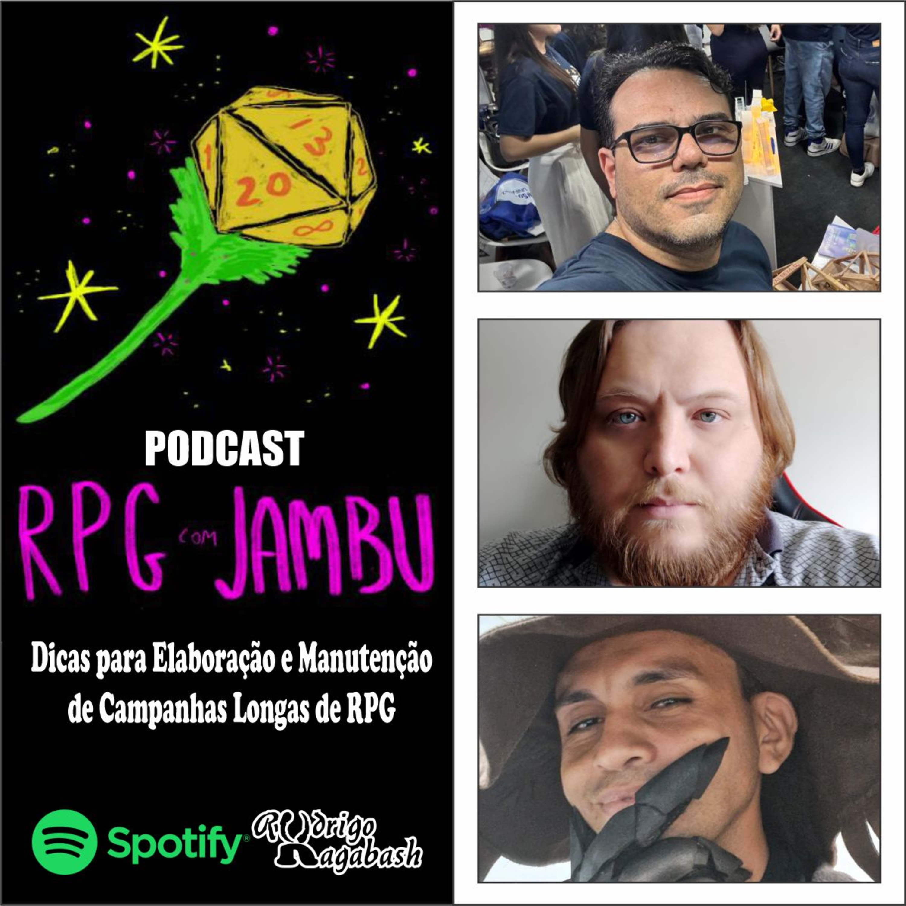 Podcast RPG com Jambu #6 | Dicas para Elaboração e Manutenção de Campanhas Longas de RPG episode artwork